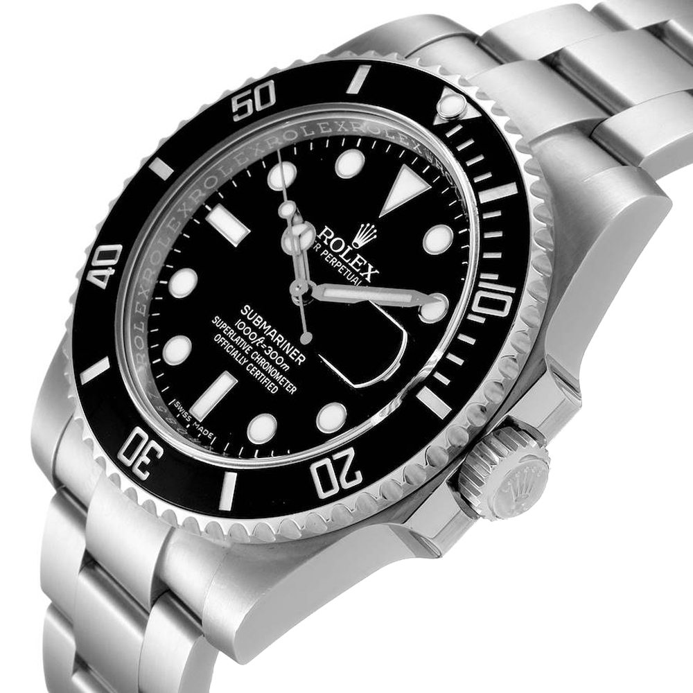 

Rolex Black Stainless Steel Submariner 116610 Men's Wristwatch 40 MM