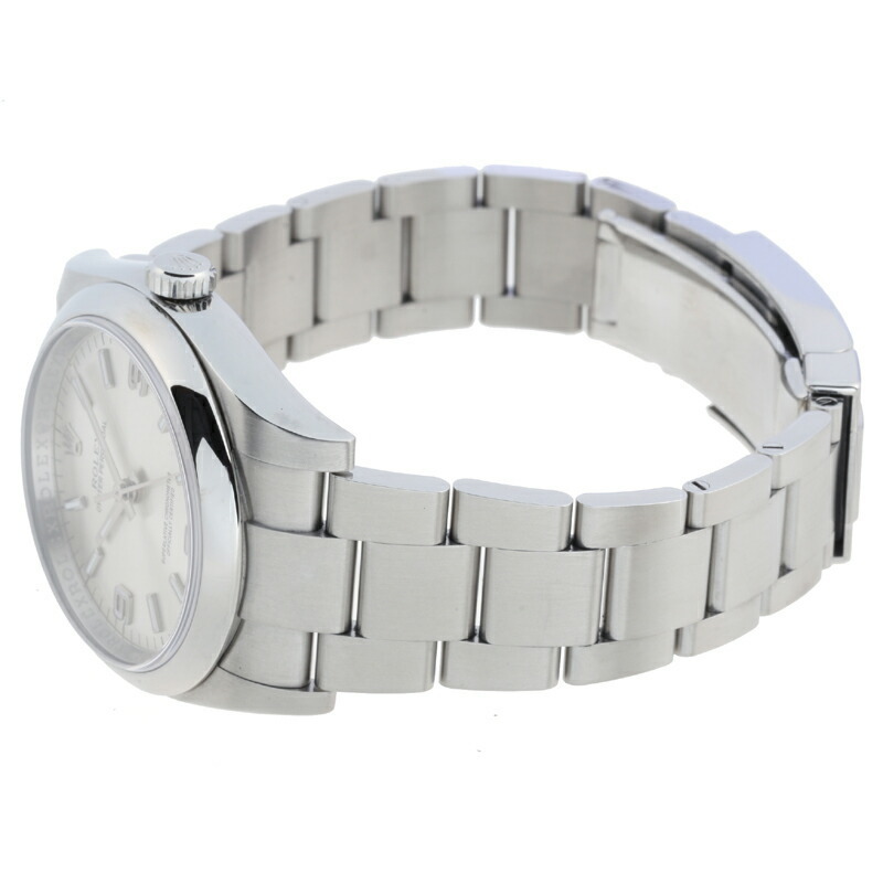 

Rolex Silver Stainless Steel Oyster Perpetual 116000 Men's Wristwatch 36 MM