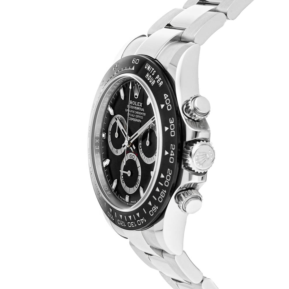 

Rolex Black Stainless Steel Cosmograph Daytona 116500LN Men's Wristwatch 40 MM