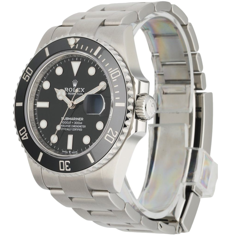 

Rolex Black Stainless Steel Submariner 126610LN Men's Wristwatch 41 MM