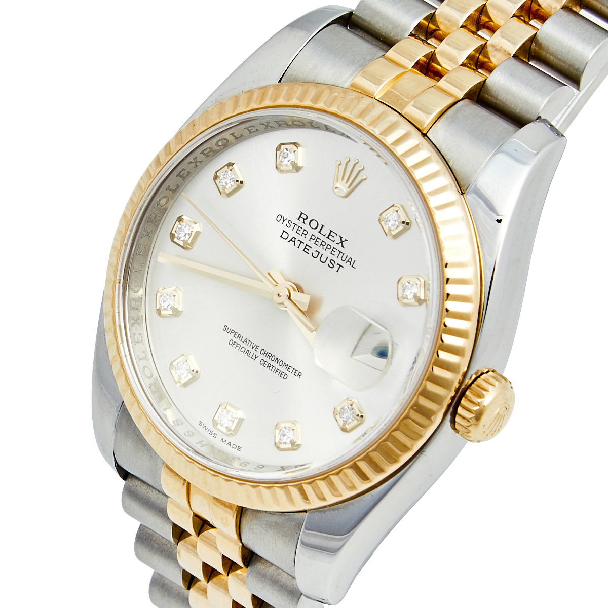 

Rolex Silver Diamond