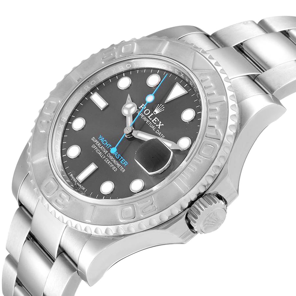 

Rolex Grey Stainless Steel Yachtmaster 116622 Men's Wristwatch 40 MM