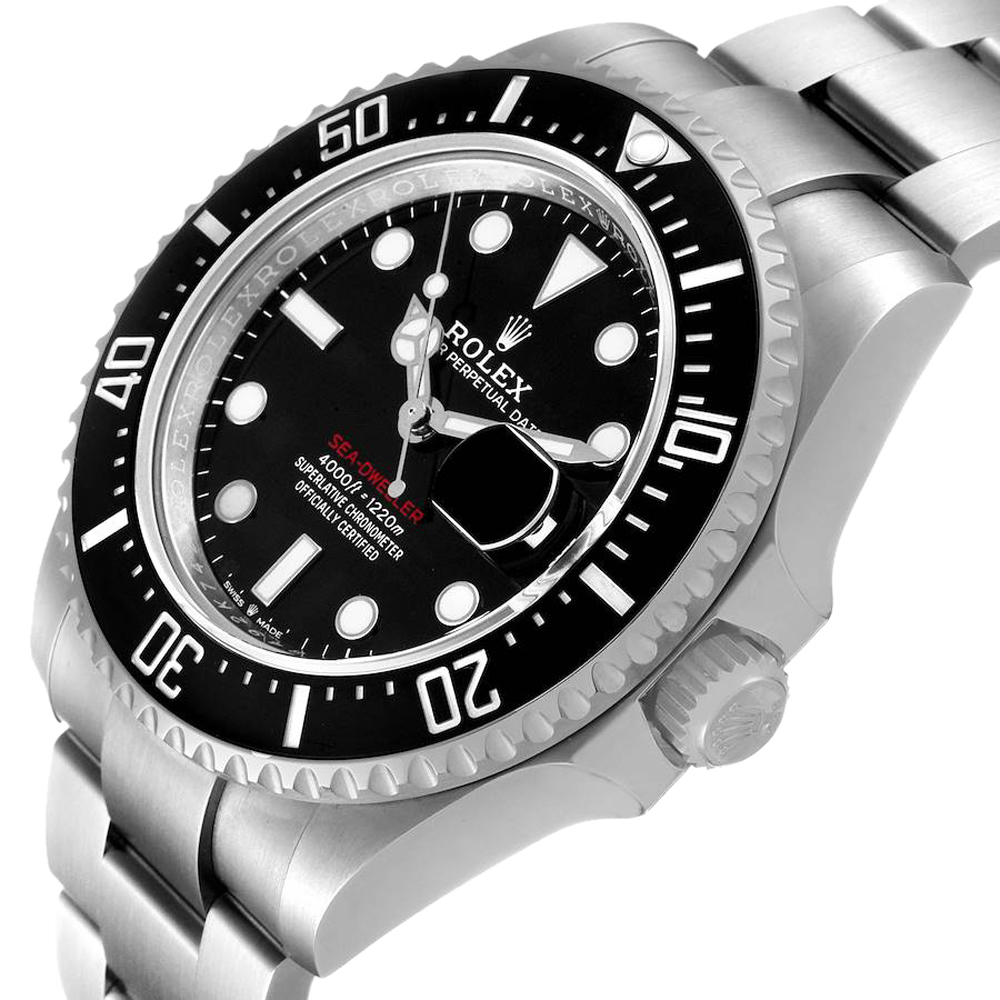 

Rolex Black Stainless Steel Seadweller 126600 Automatic Men's Wristwatch 43 MM