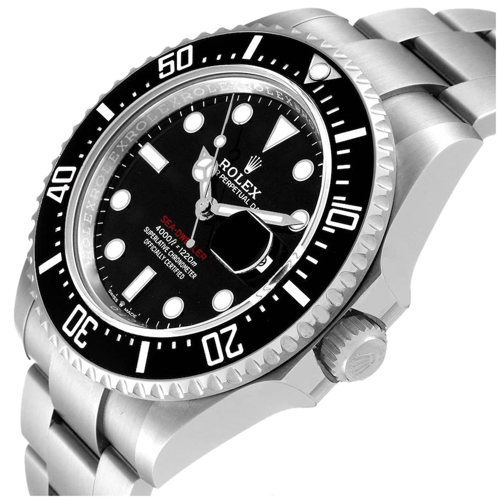 

Rolex Black Stainless Steel Seadweller 126600 Automatic Men's Wristwatch 43 MM