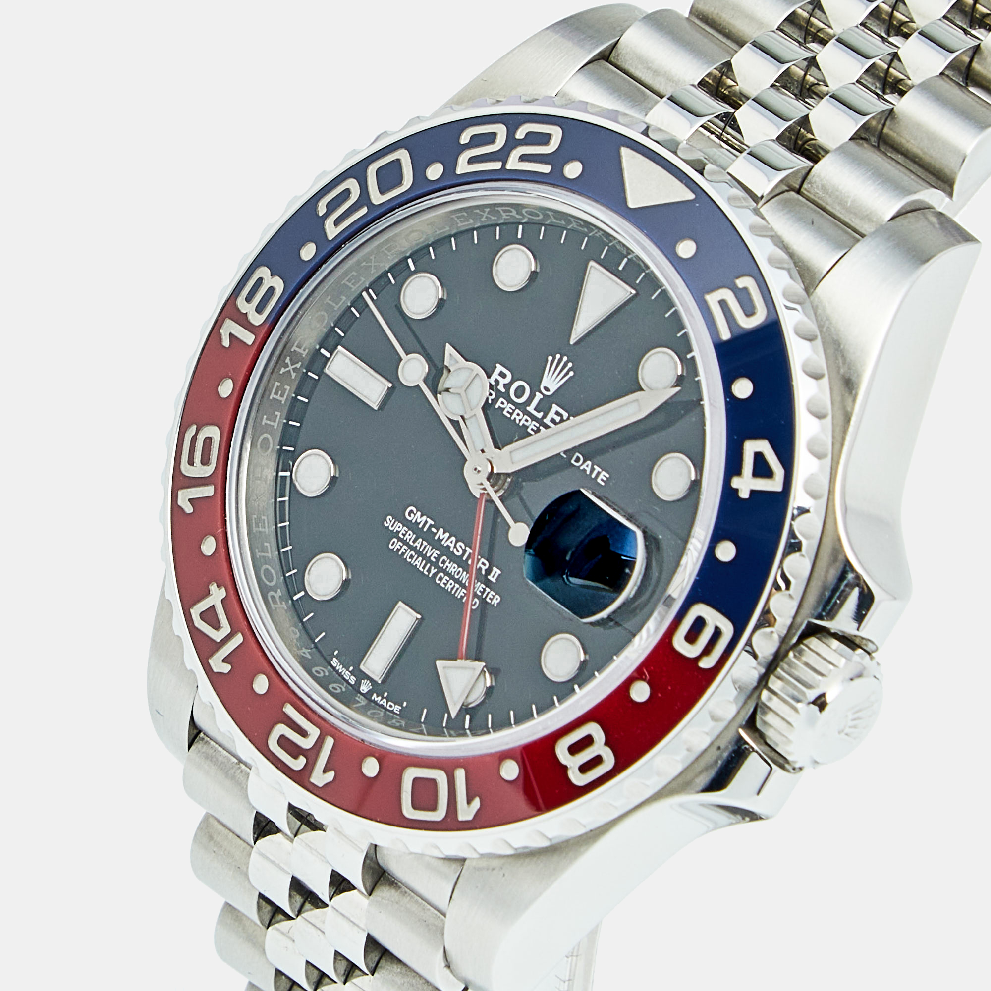 

Rolex Black Cerachrome Stainless Steel GMT-Master II