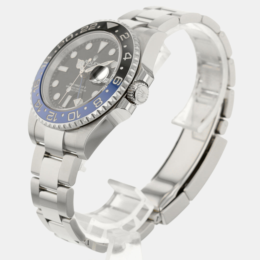 

Rolex Black Stainless Steel GMT-Master II 116710 BLNR Men's Wristwatch 40 MM
