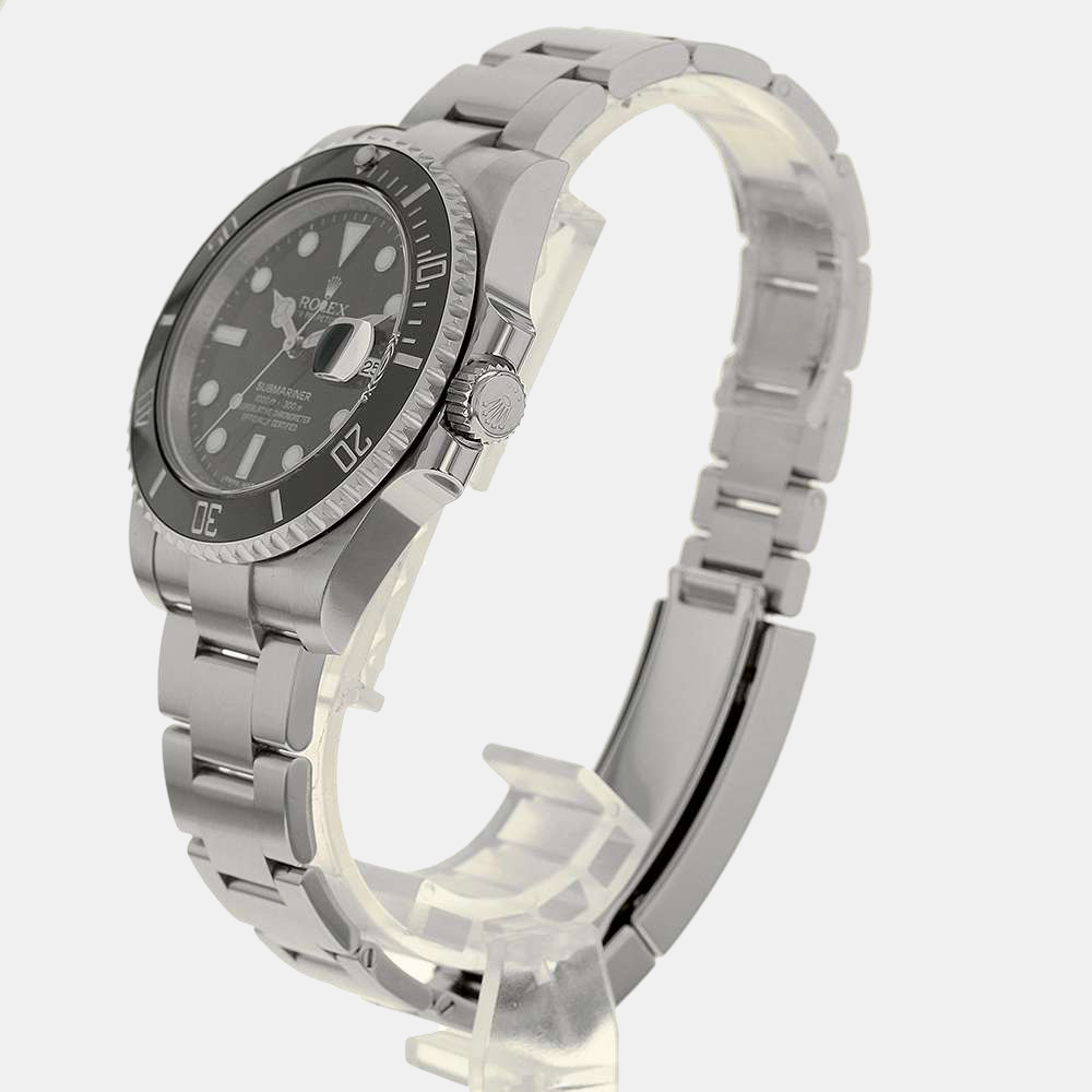

Rolex Black Stainless Steel Submariner 116610LN Men's Wristwatch 40 mm