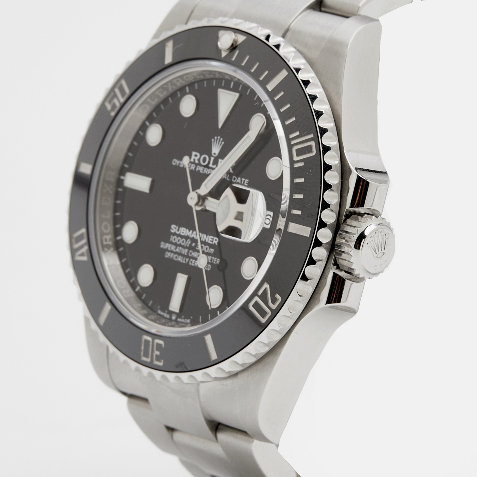 

Rolex Black Cerachrom Stainless Steel Submariner