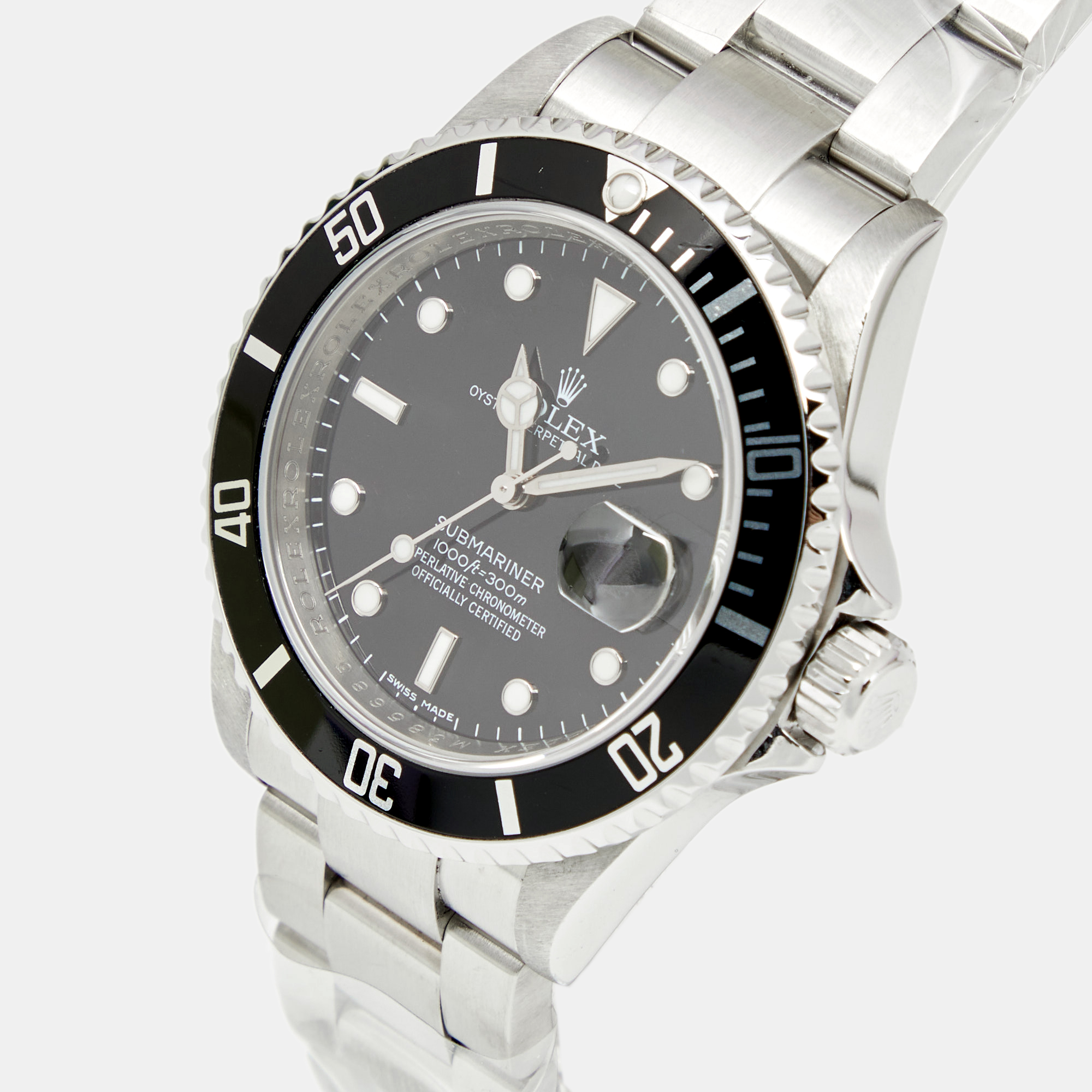 

Rolex Black Stainless Steel Submariner