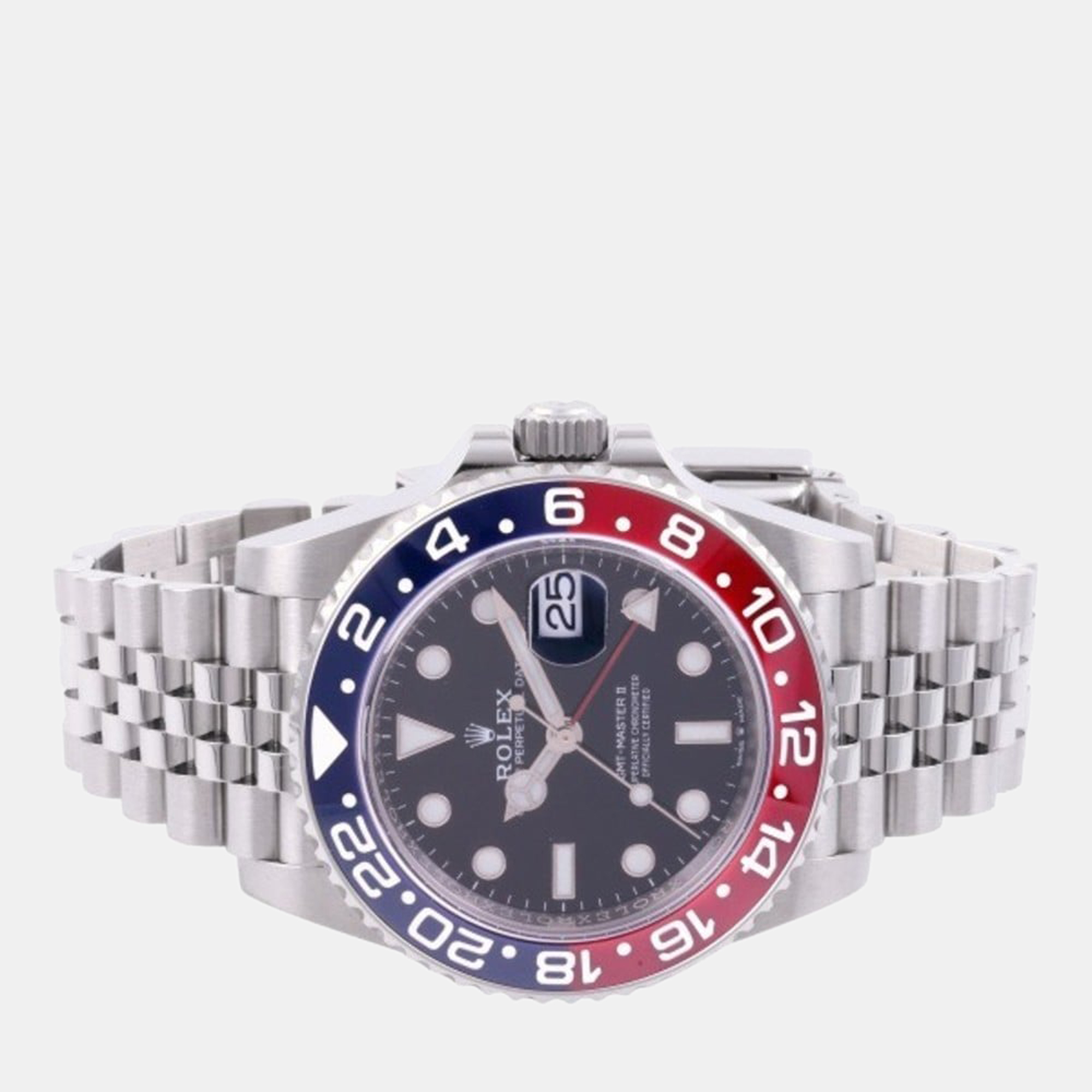 

Rolex Black Stainless Steel GMT-Master II 126710BLRO Automatic Men's Wristwatch 40 mm