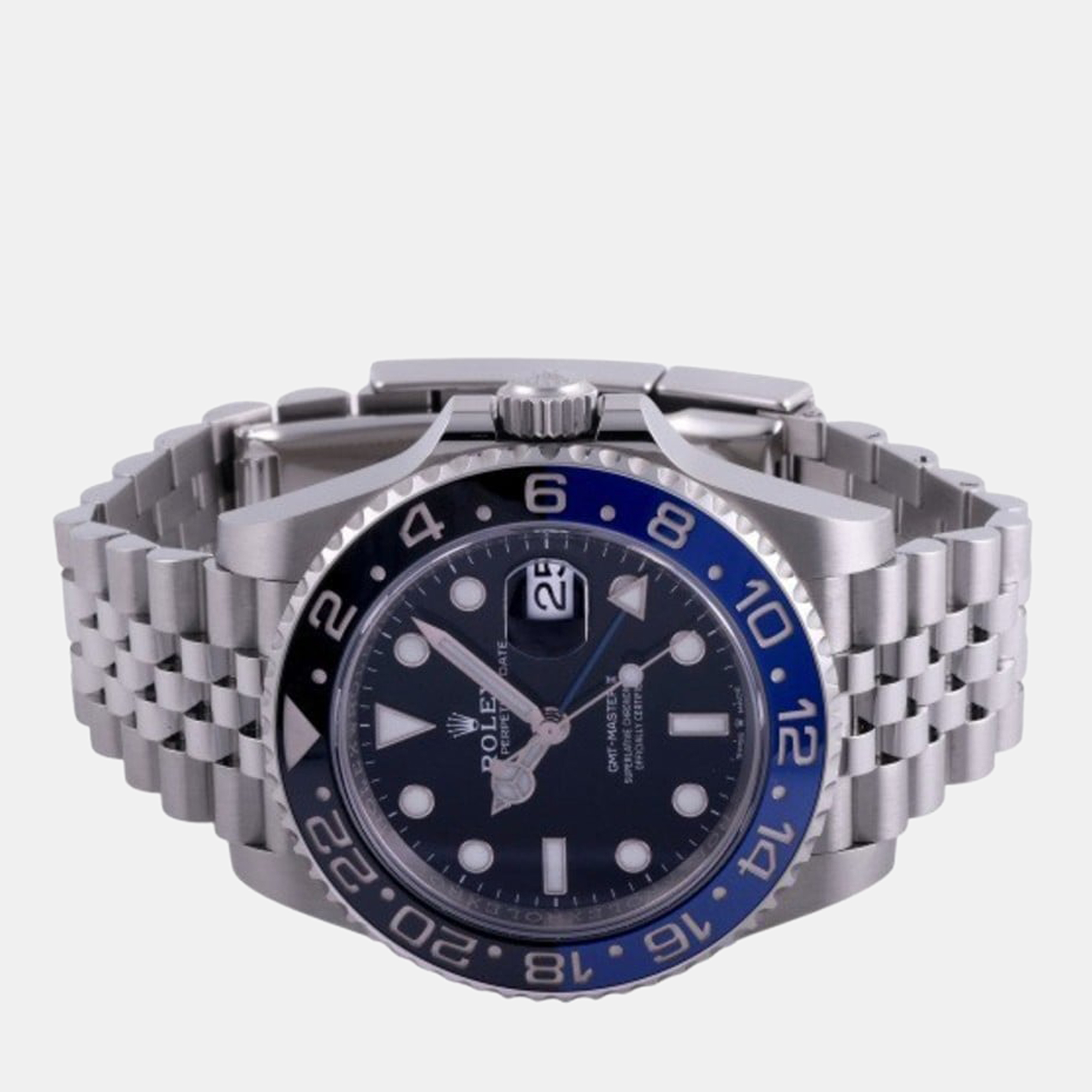 

Rolex Black Stainless Steel GMT-Master II 126710BLNR Automatic Men's Wristwatch 40 mm