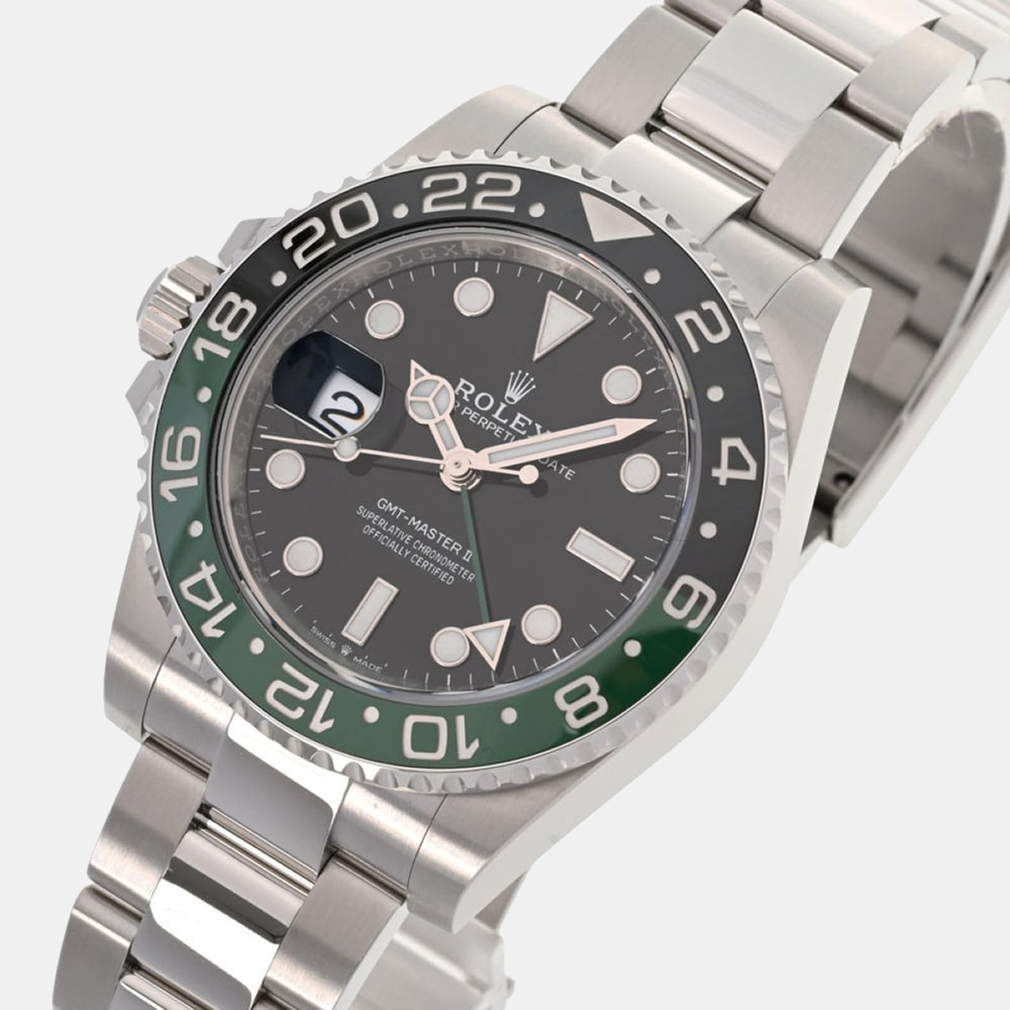 

Rolex Black Stainless Steel GMT-Master 126720VTNR Automatic Men's Wristwatch 40 mm