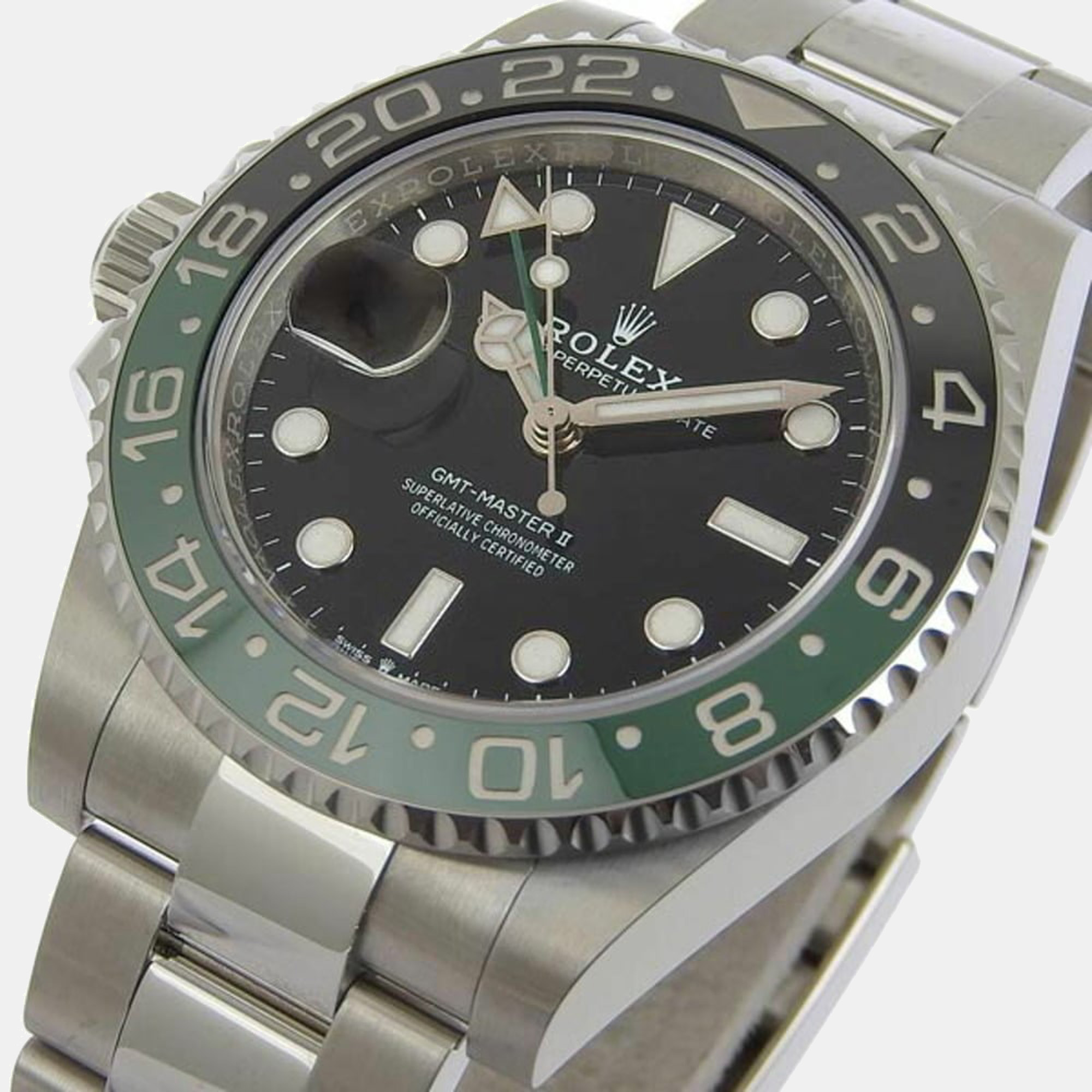 

Rolex Black Stainless Steel GMT-Master II 126720VTNR Automatic Men's Wristwatch 40 mm