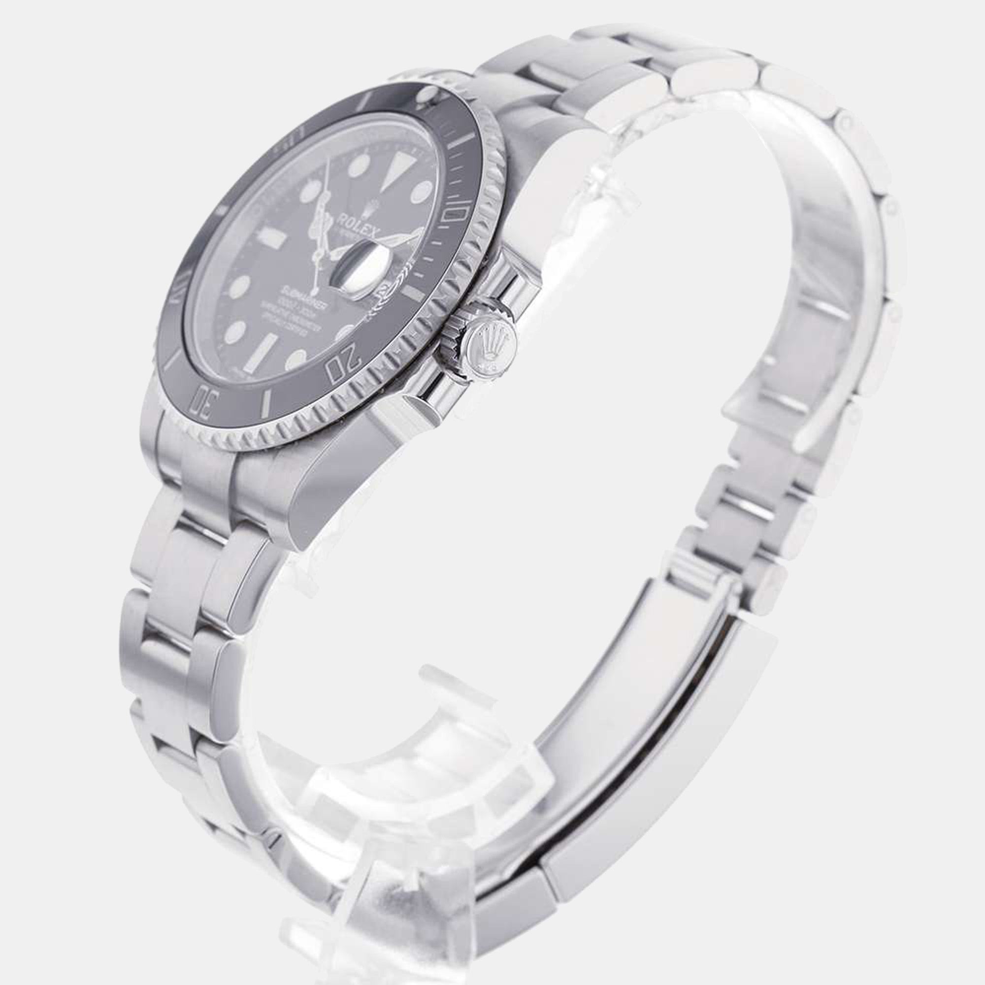 

Rolex Black Stainless Steel Submariner 116610LN Men's Wristwatch 40 mm