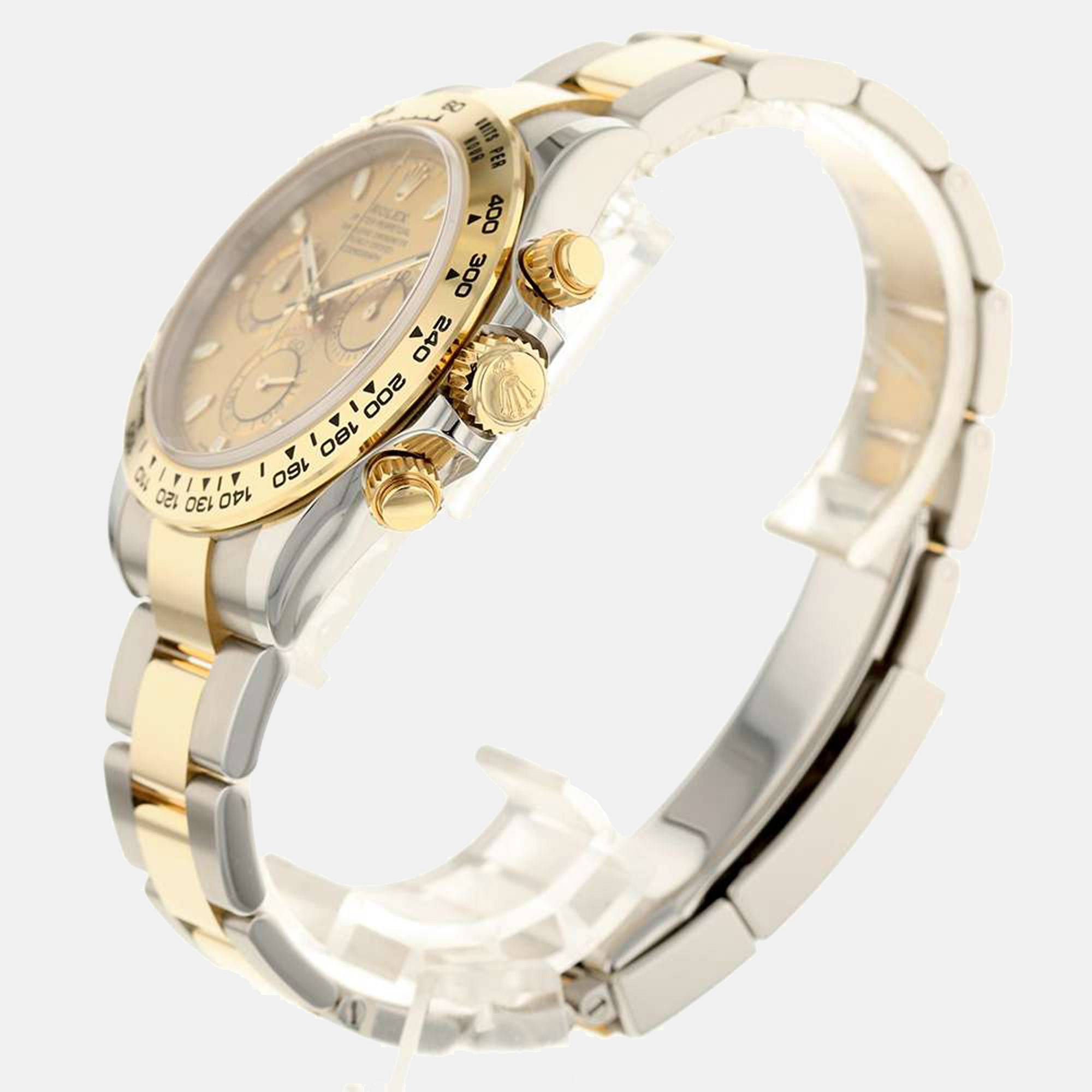 

Rolex Champagne 18K Yellow Gold And Stainless Steel Cosmograph Daytona 116503 Automatic Men's Wristwatch 40 mm