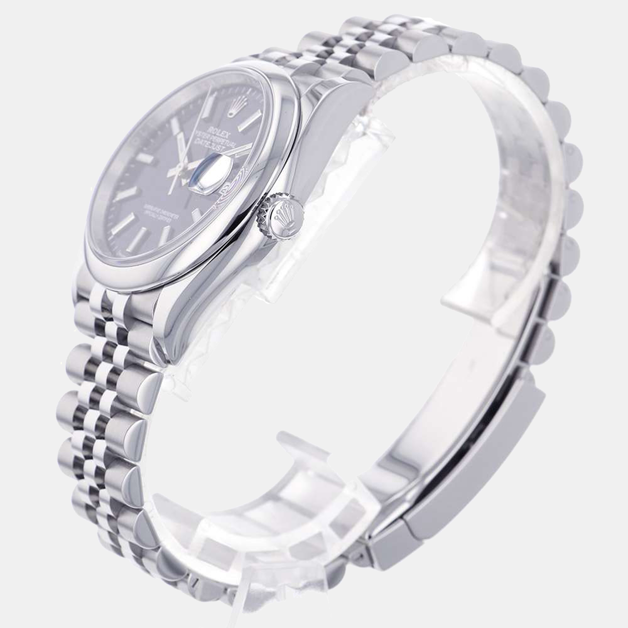 

Rolex Blue Stainless Steel Datejust 126200 Men's Wristwatch 36 mm