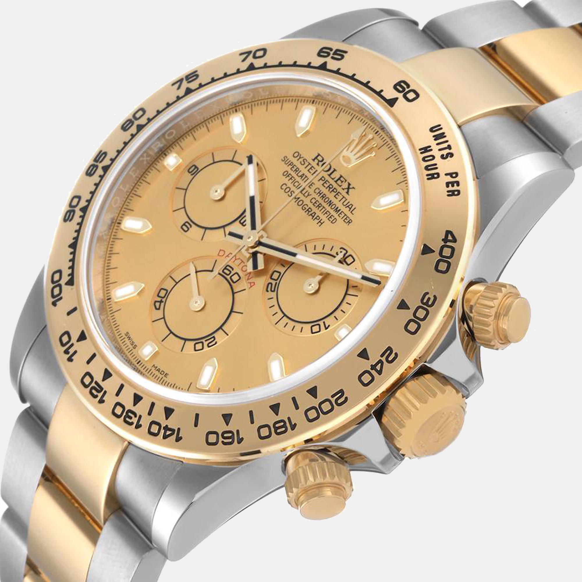 

Rolex Cosmograph Daytona Steel Yellow Gold Men's Watch 116503