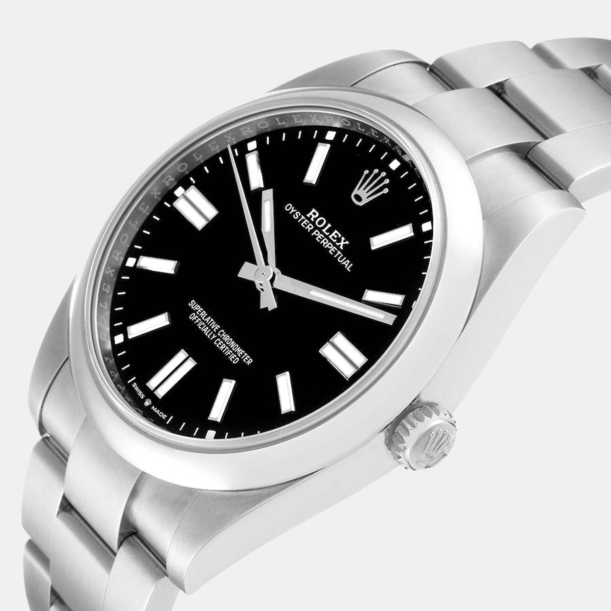 

Rolex Oyster Perpetual  Automatic Steel Men's Watch 124300, Black