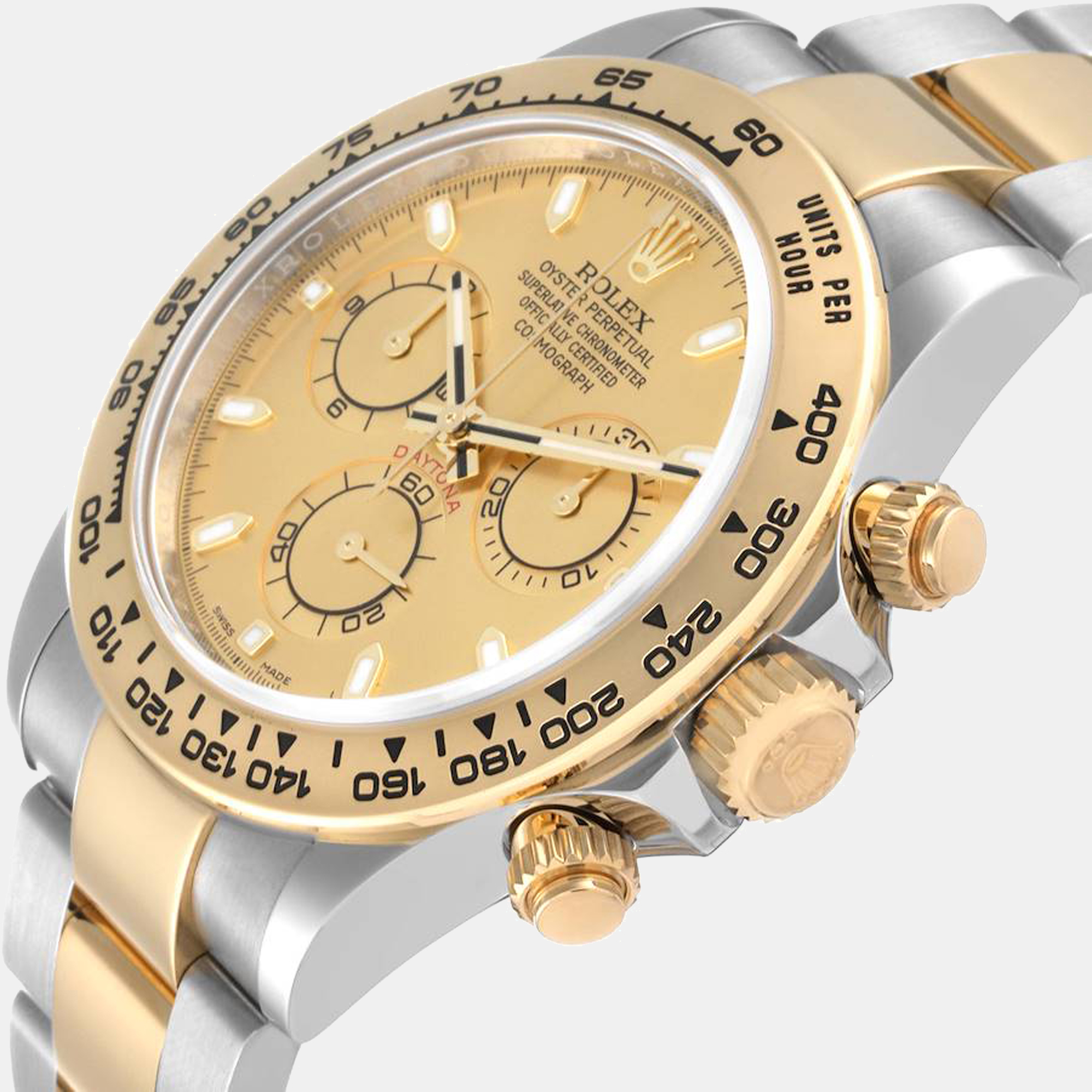 

Rolex Cosmograph Daytona Steel Yellow Gold Mens Watch 116503