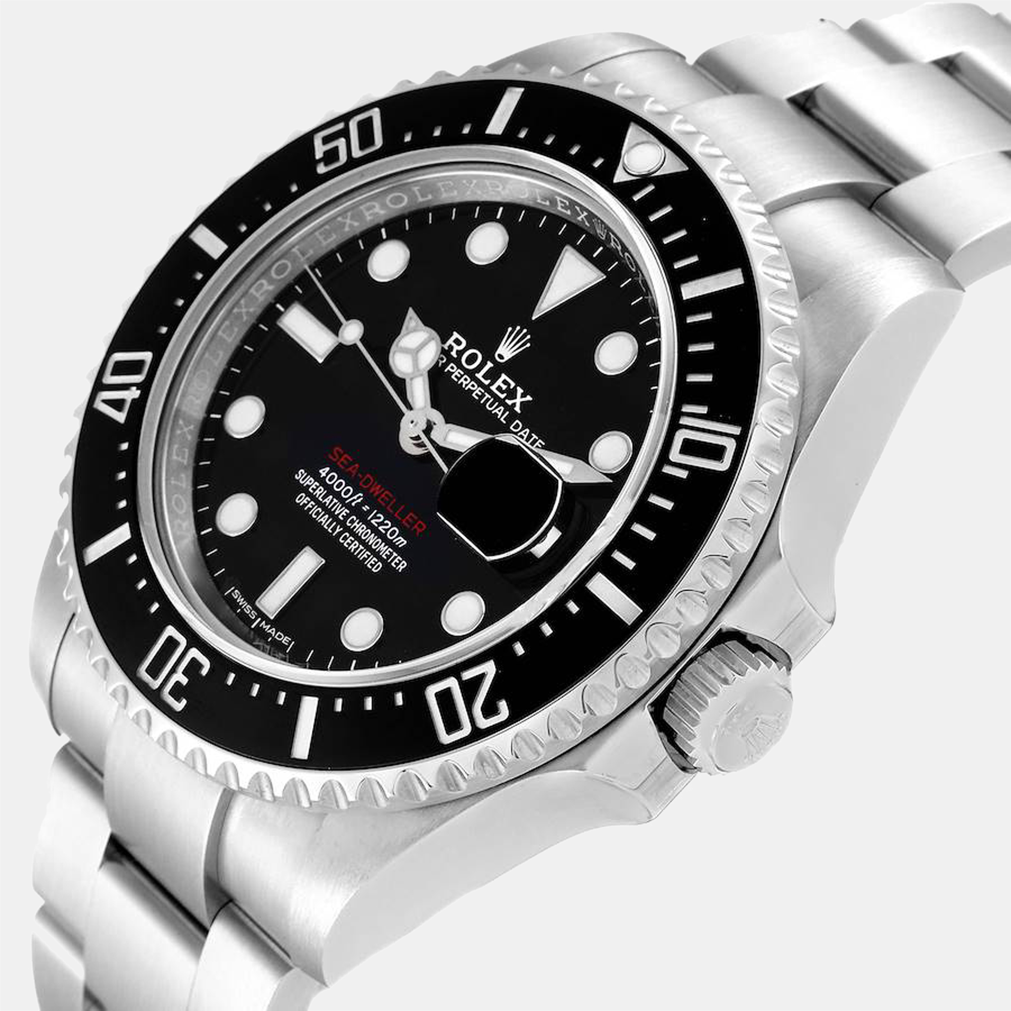 

Rolex Seadweller  50th Anniversary Steel Mens Watch 126600, Black