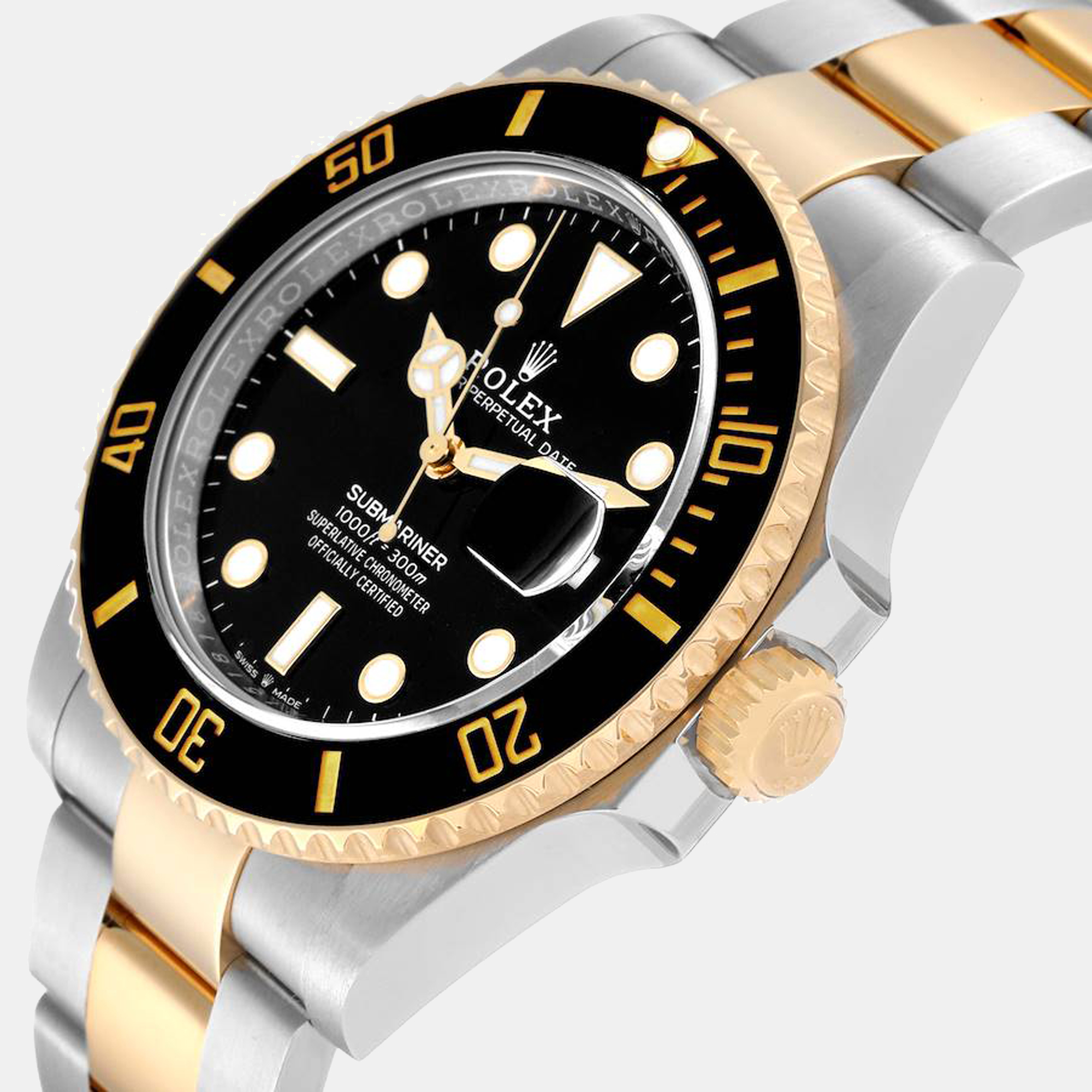 

Rolex Submariner 41 Steel Yellow Gold Black Dial Mens Watch 126613