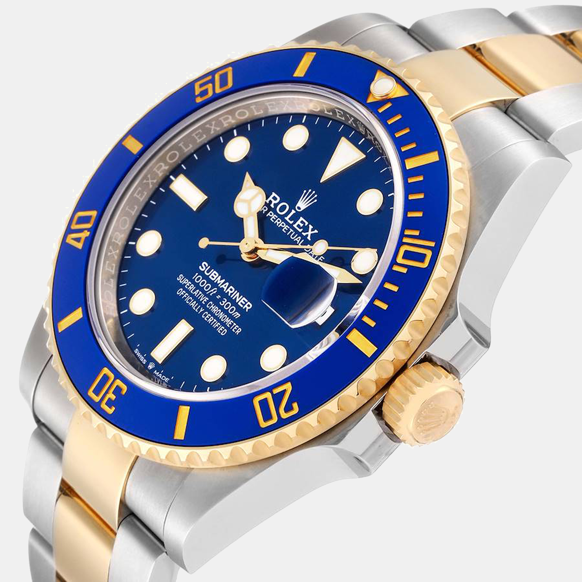 

Rolex Submariner 41 Steel Yellow Gold Blue Dial Mens Watch 126613