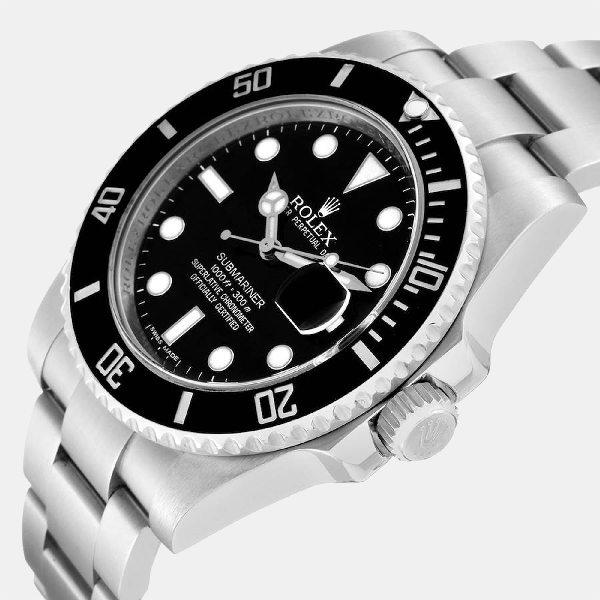 

Rolex Submariner Date Black Dial Steel Men's Watch 116610 40 mm