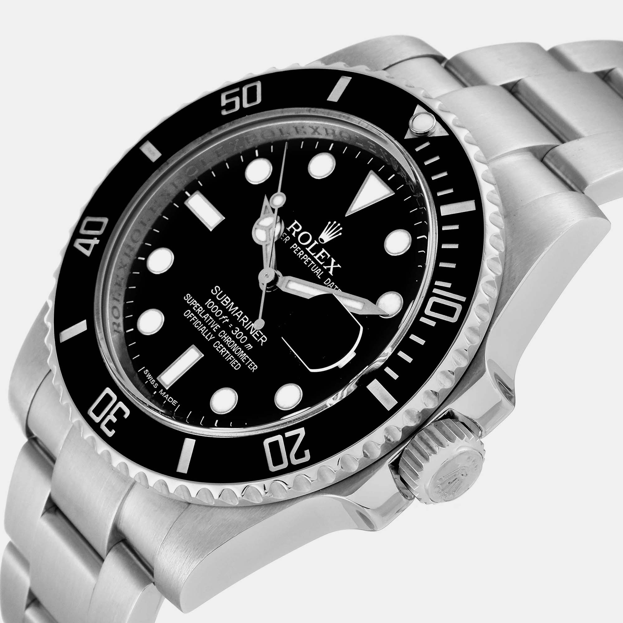 

Rolex Submariner Date Black Dial Steel Men's Watch 116610 40 mm