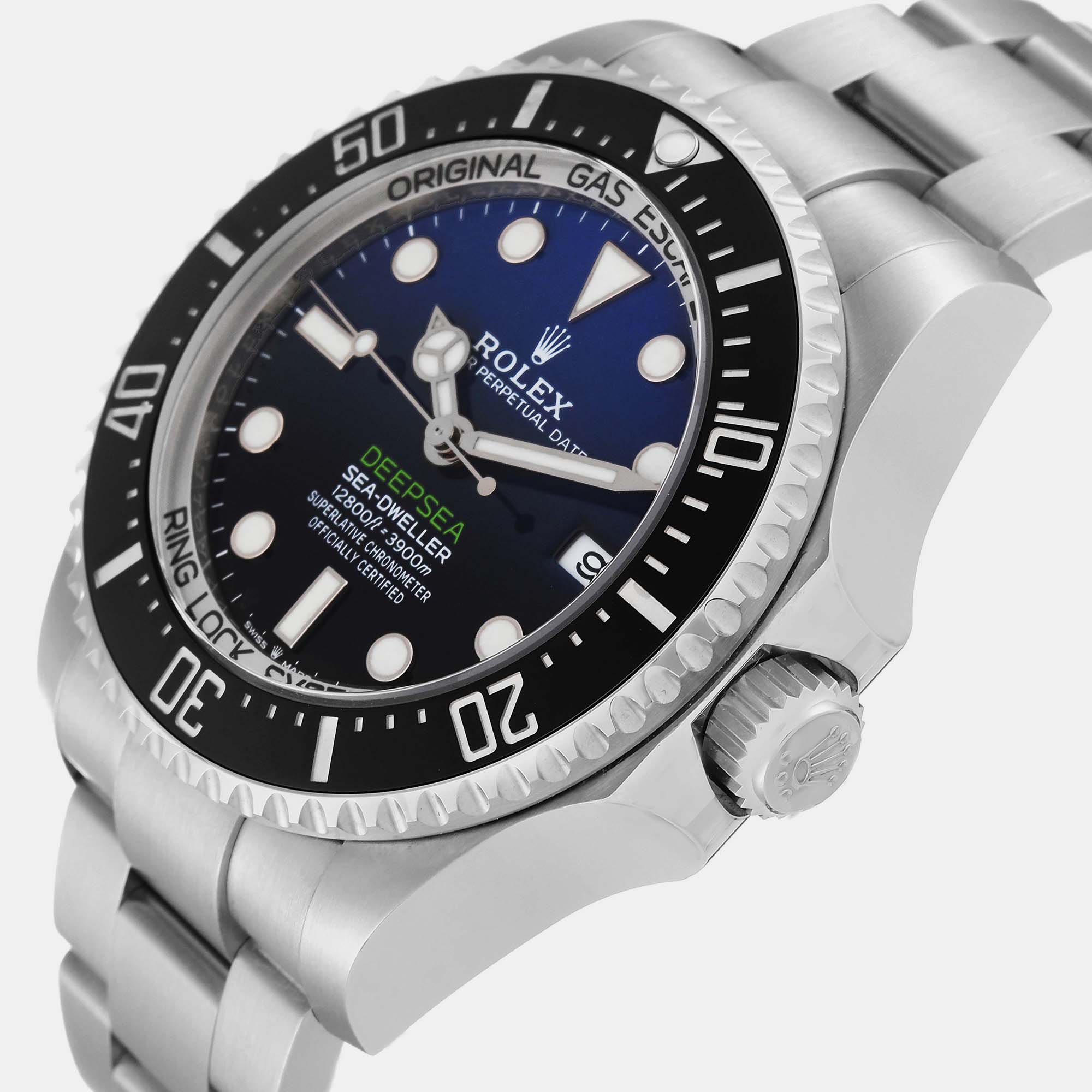 

Rolex Seadweller Deepsea 44 Cameron D-Blue Dial Steel Mens Watch 136660 44 mm
