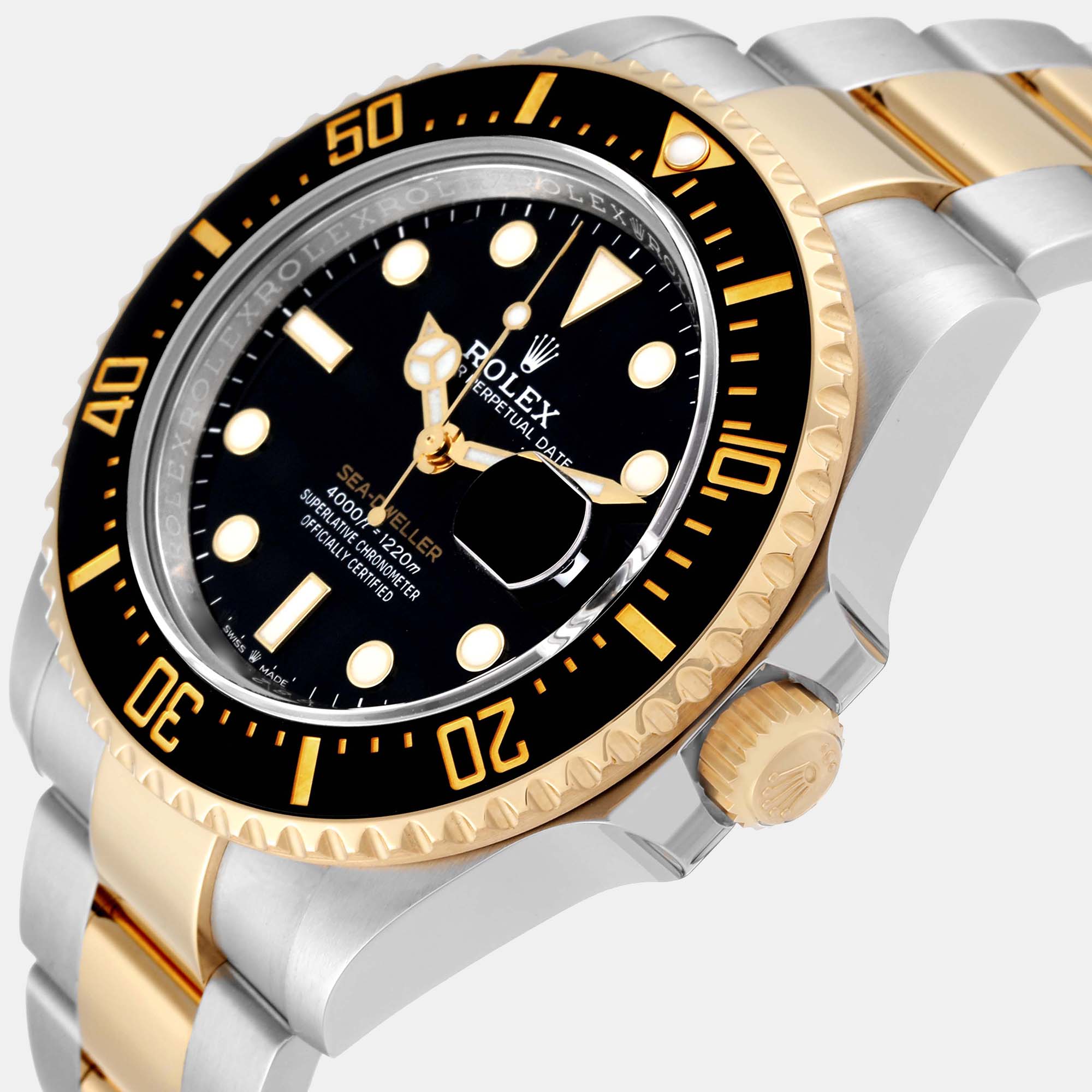 

Rolex Seadweller Black Dial Steel Yellow Gold Mens Watch 126603 43 mm