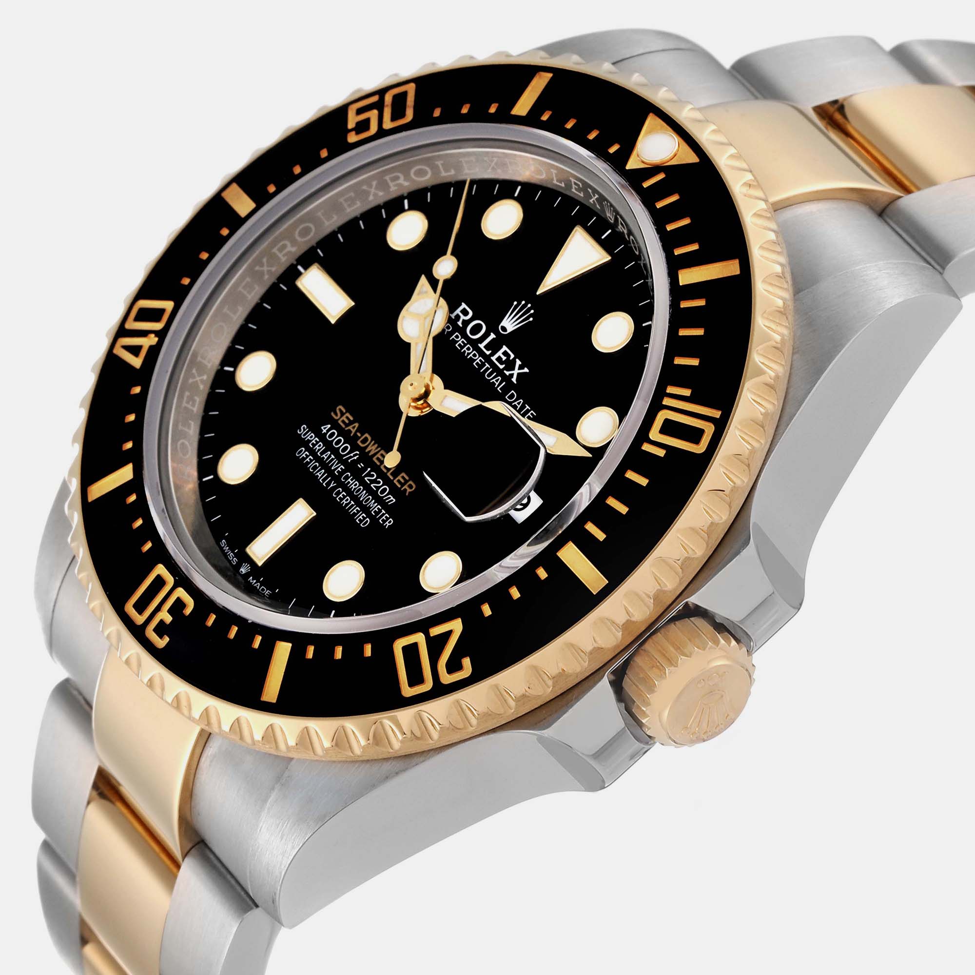 

Rolex Seadweller Black Dial Steel Yellow Gold Mens Watch 126603 43 mm
