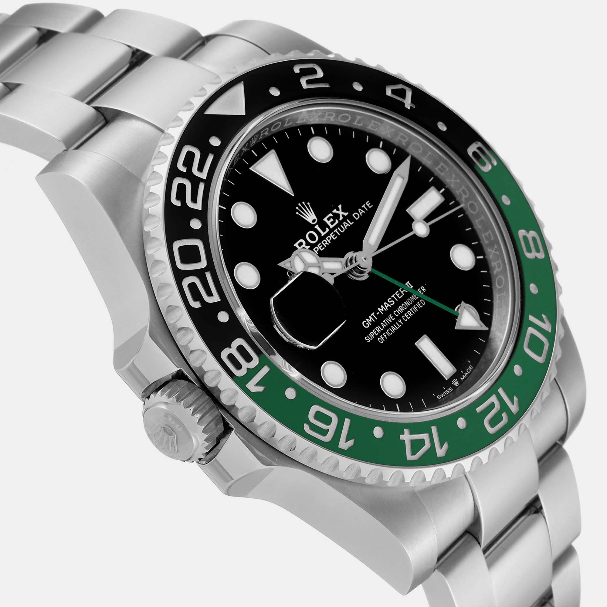 

Rolex GMT Master II Sprite Bezel Oyster Steel Men's Watch 126720 40 mm, Black