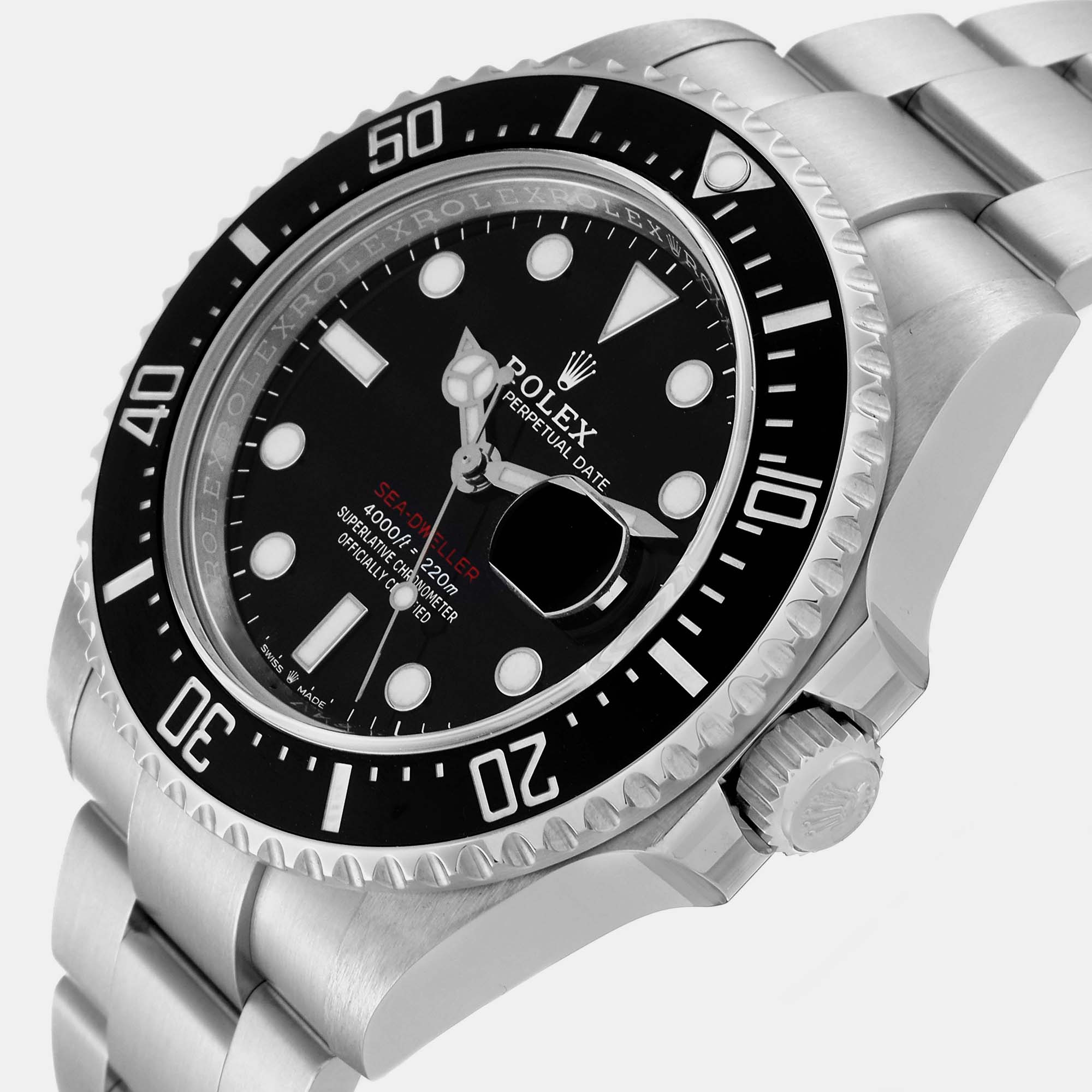 

Rolex Seadweller  50th Anniversary Steel Mens Watch 126600, Black