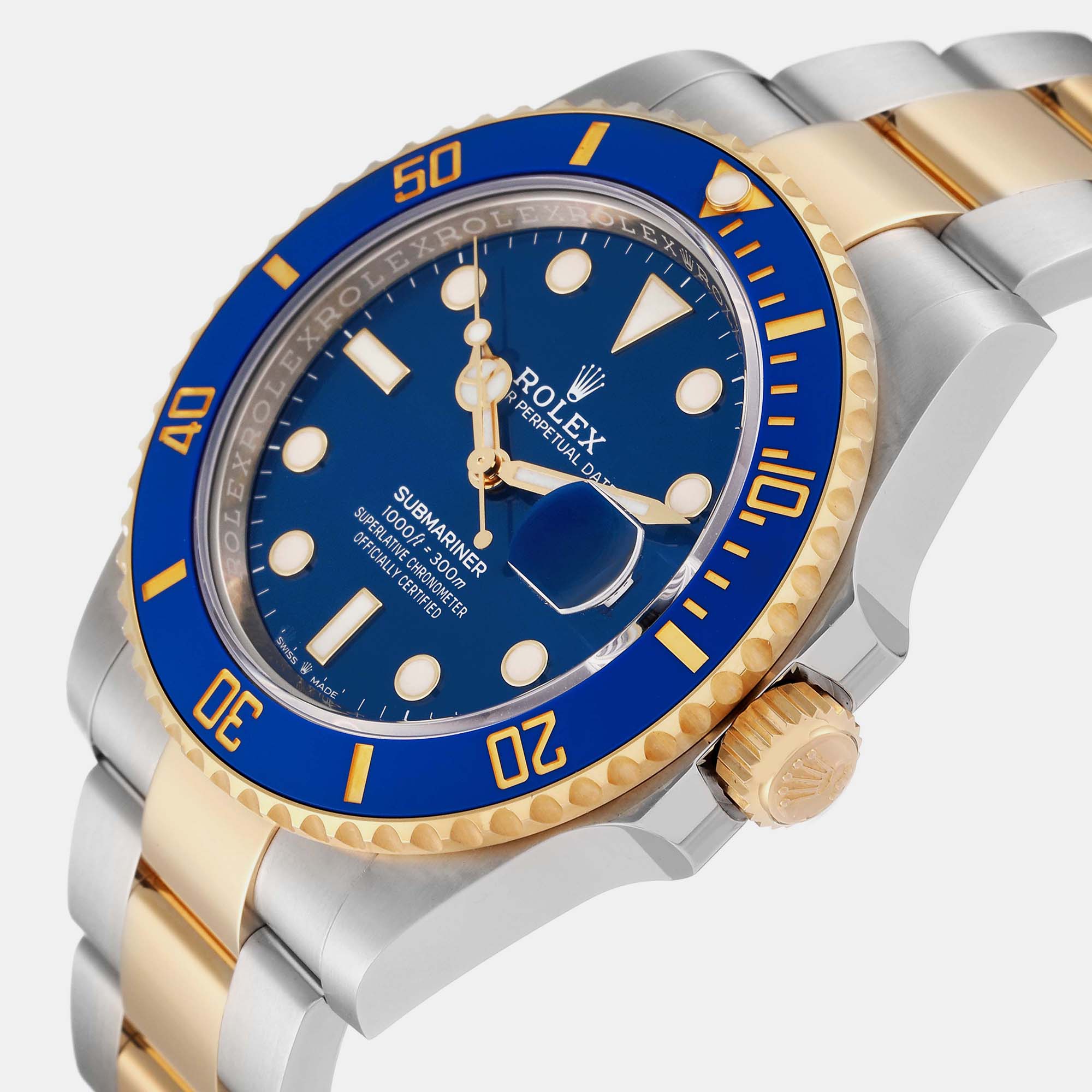 

Rolex Submariner Steel Yellow Gold Blue Dial Men's Watch 126613 41 mm