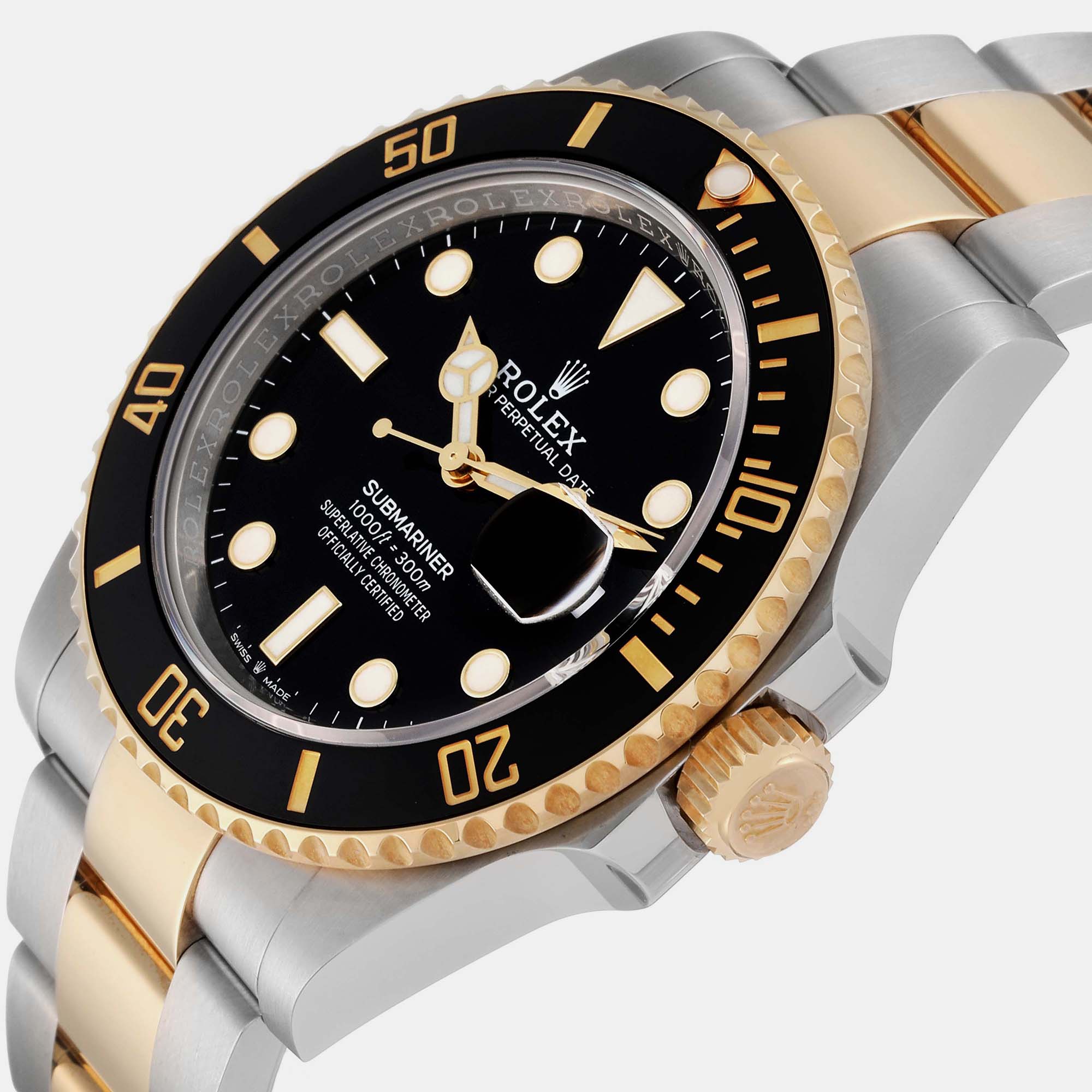 

Rolex Submariner 41 Steel Yellow Gold Black Dial Mens Watch 126613