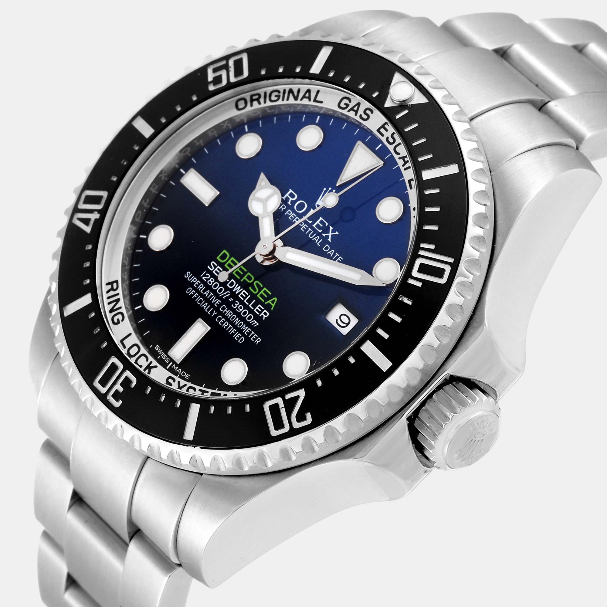 

Rolex Seadweller Deepsea Cameron D-Blue Steel Mens Watch 116660