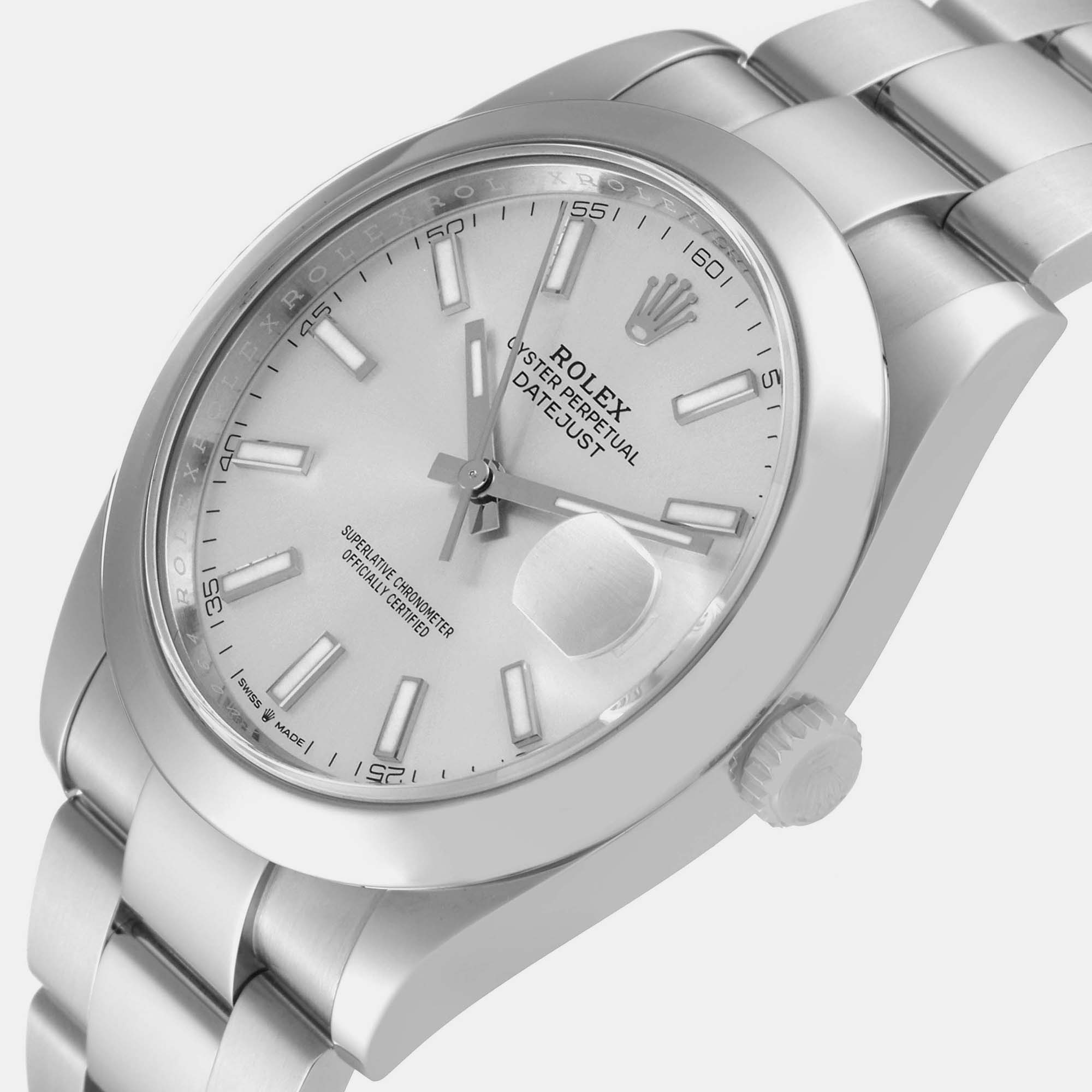 

Rolex Datejust Silver Dial Steel Men's Watch 126300 41 mm