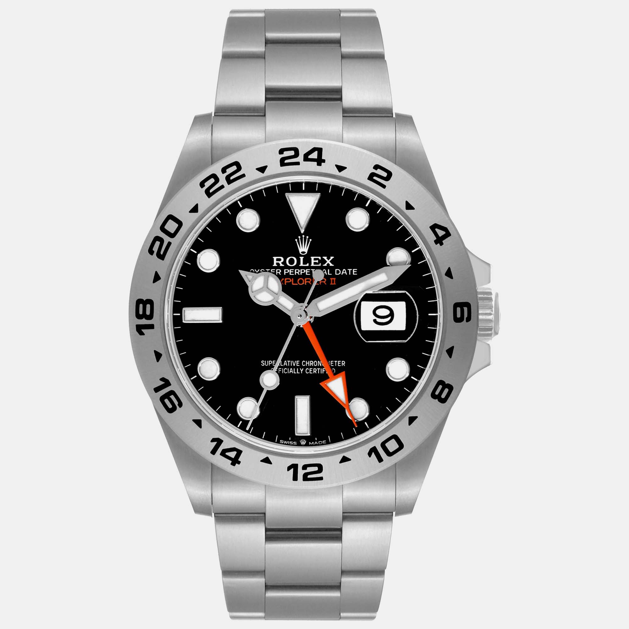 

Rolex Explorer II  Black Dial Steel Mens Watch 226570