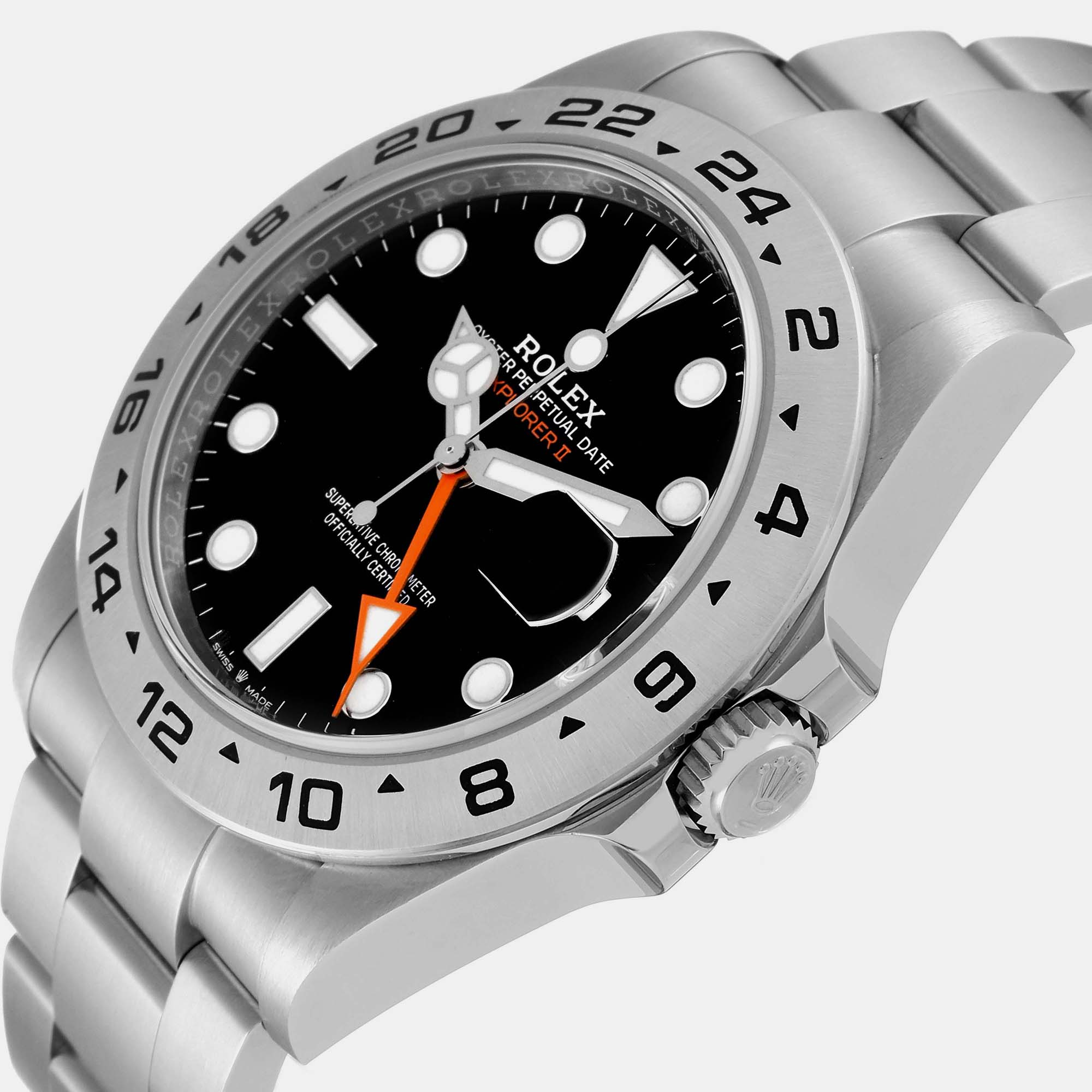 

Rolex Explorer II  Black Dial Steel Mens Watch 226570