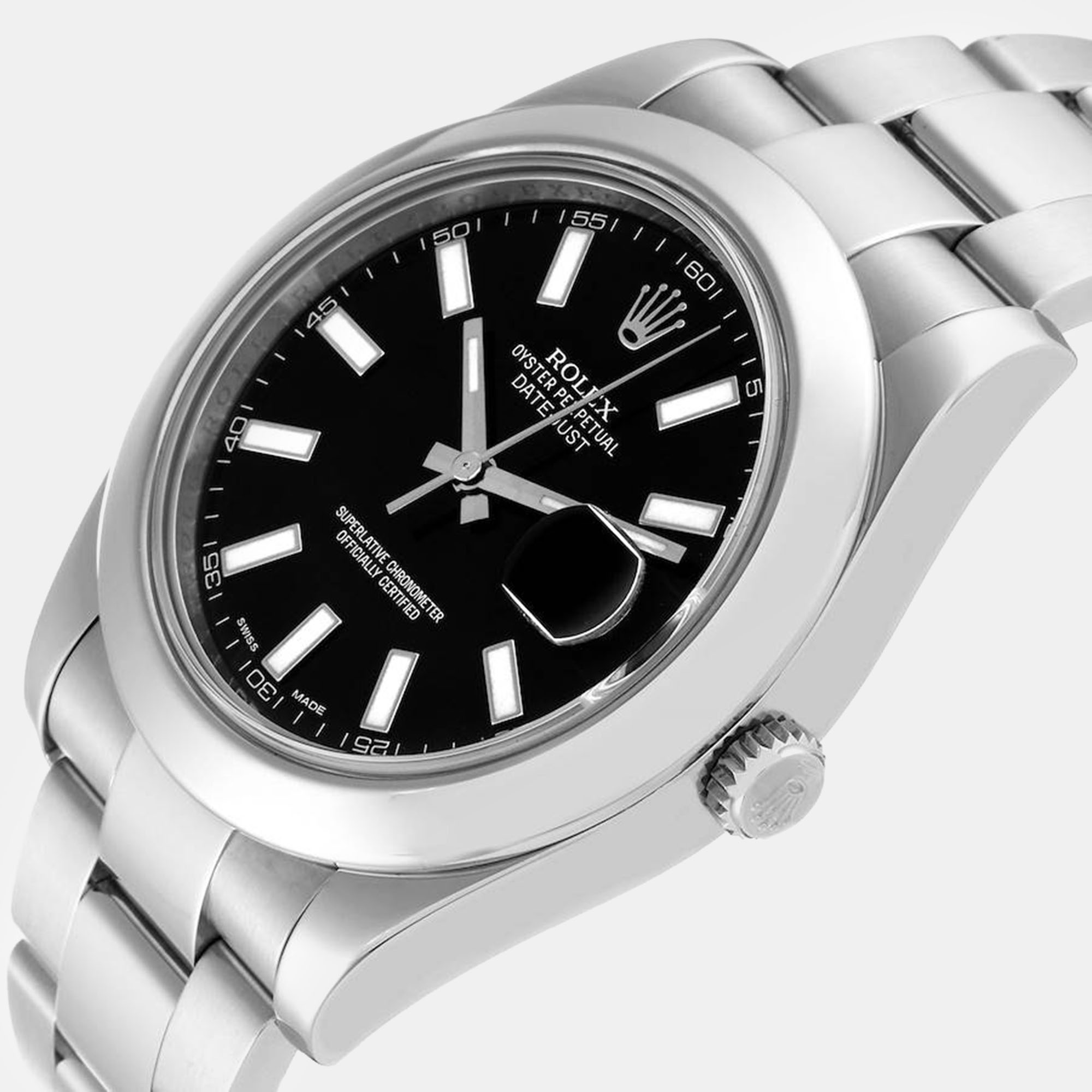 

Rolex Datejust II Black Dial Steel Men's Watch