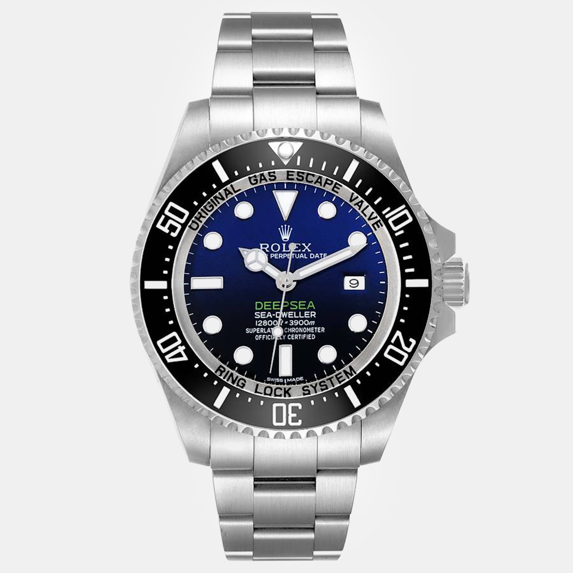 

Rolex Seadweller Deepsea Cameron D-Blue Steel Men's Watch, Multicolor