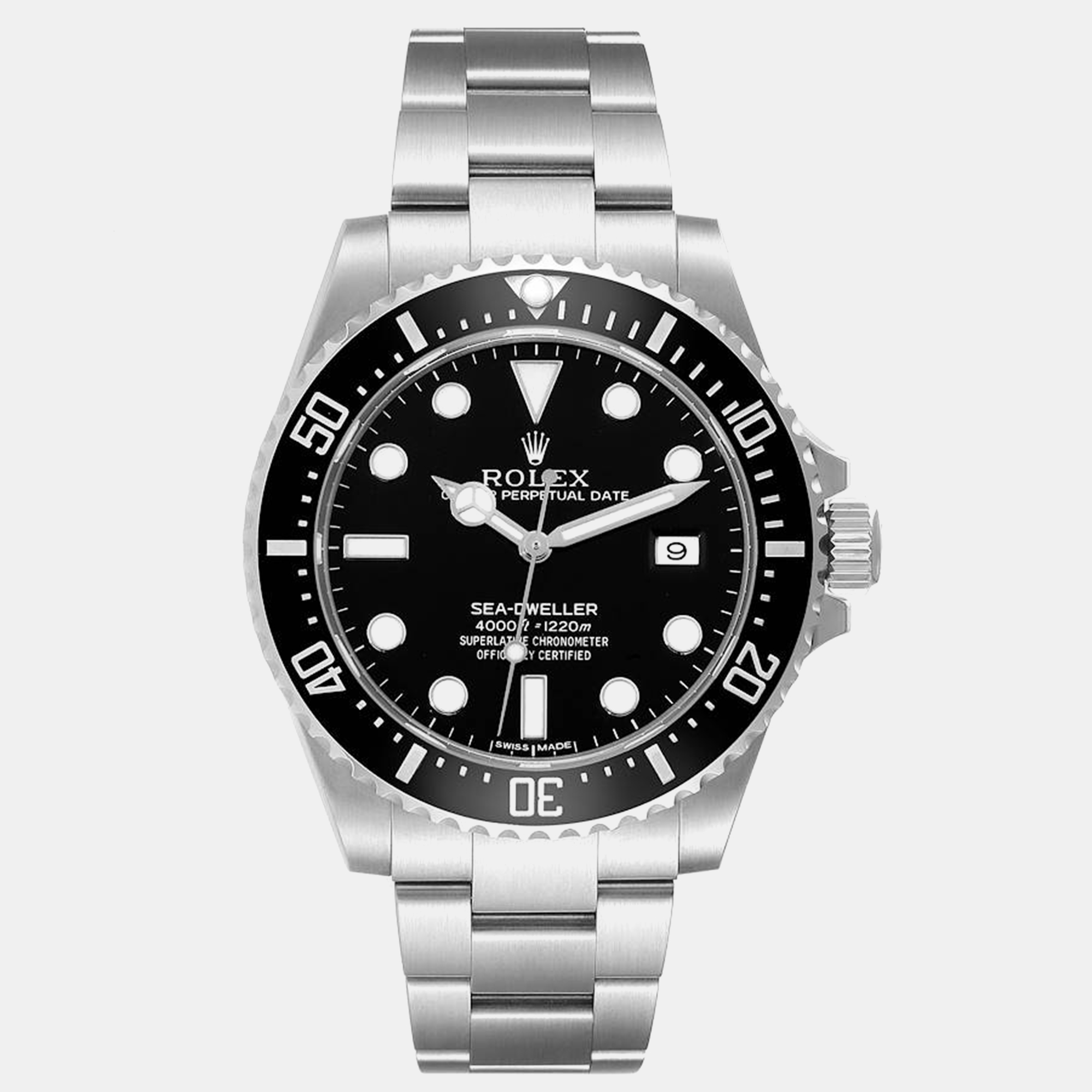 

Rolex Seadweller Automatic Steel Men's Watch, Black