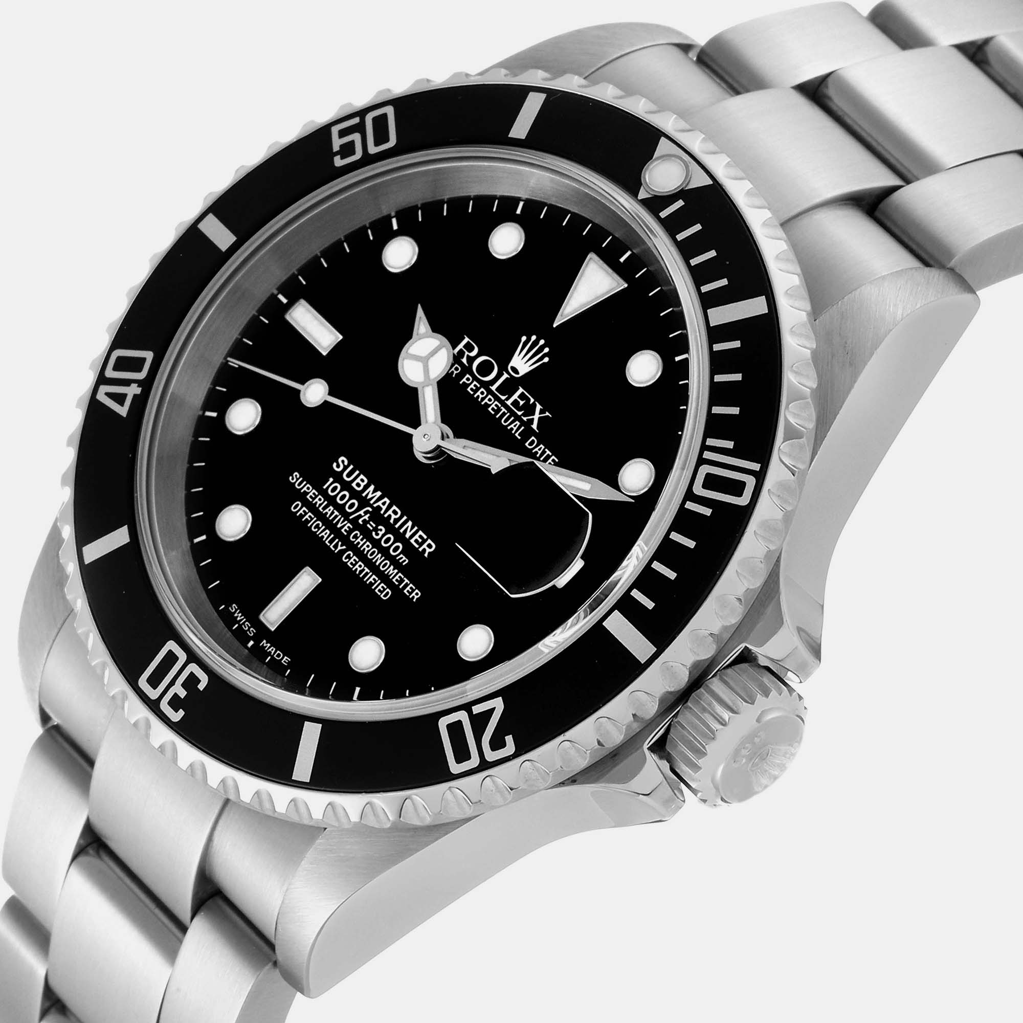 

Rolex Submariner Date Black Dial Steel Men's Watch