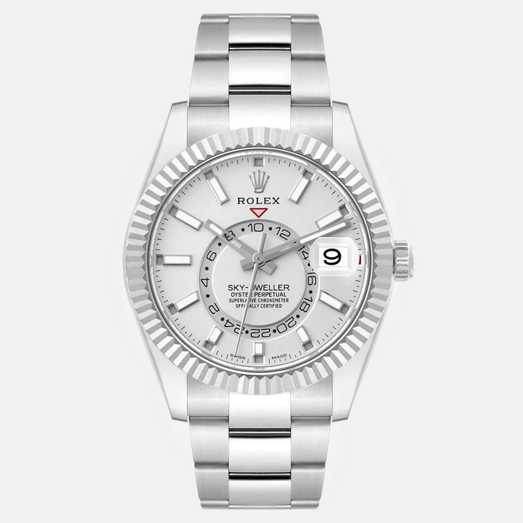 

Rolex Sky-Dweller Steel White Gold Men's Watch