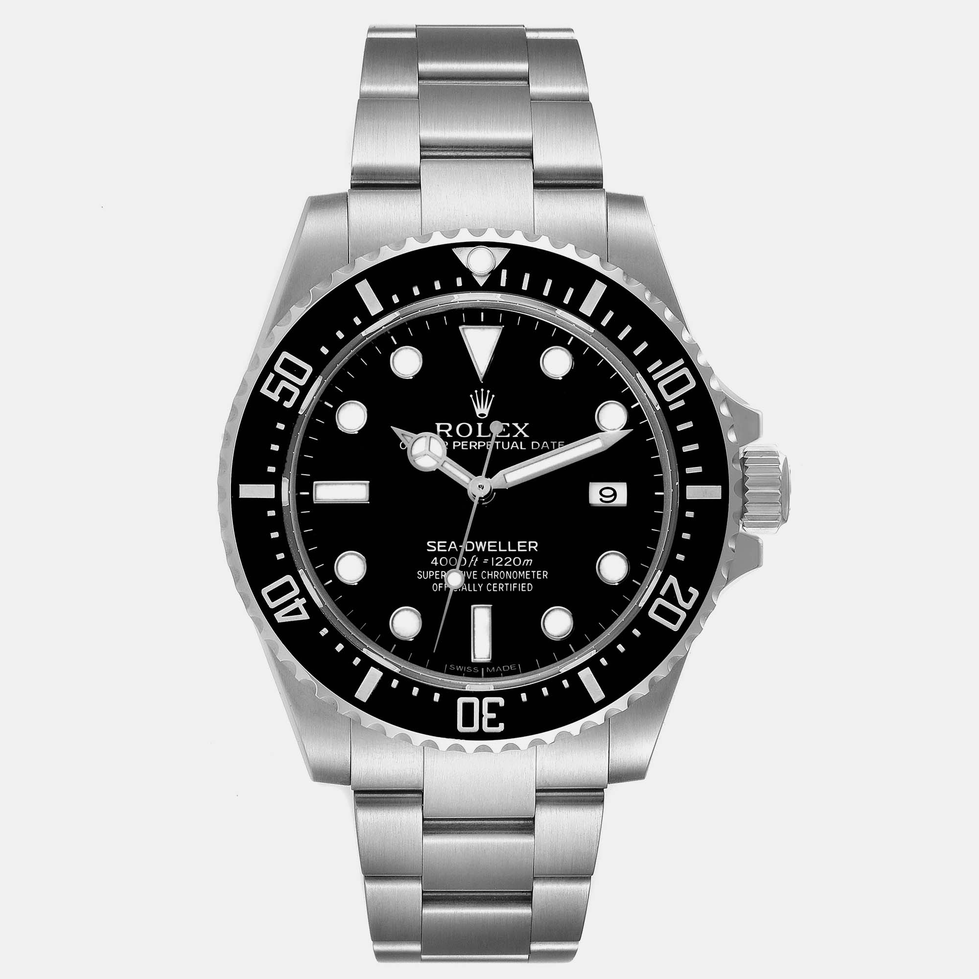 

Rolex Seadweller 4000 Black Dial Automatic Steel Men's Watch 116600 40 mm