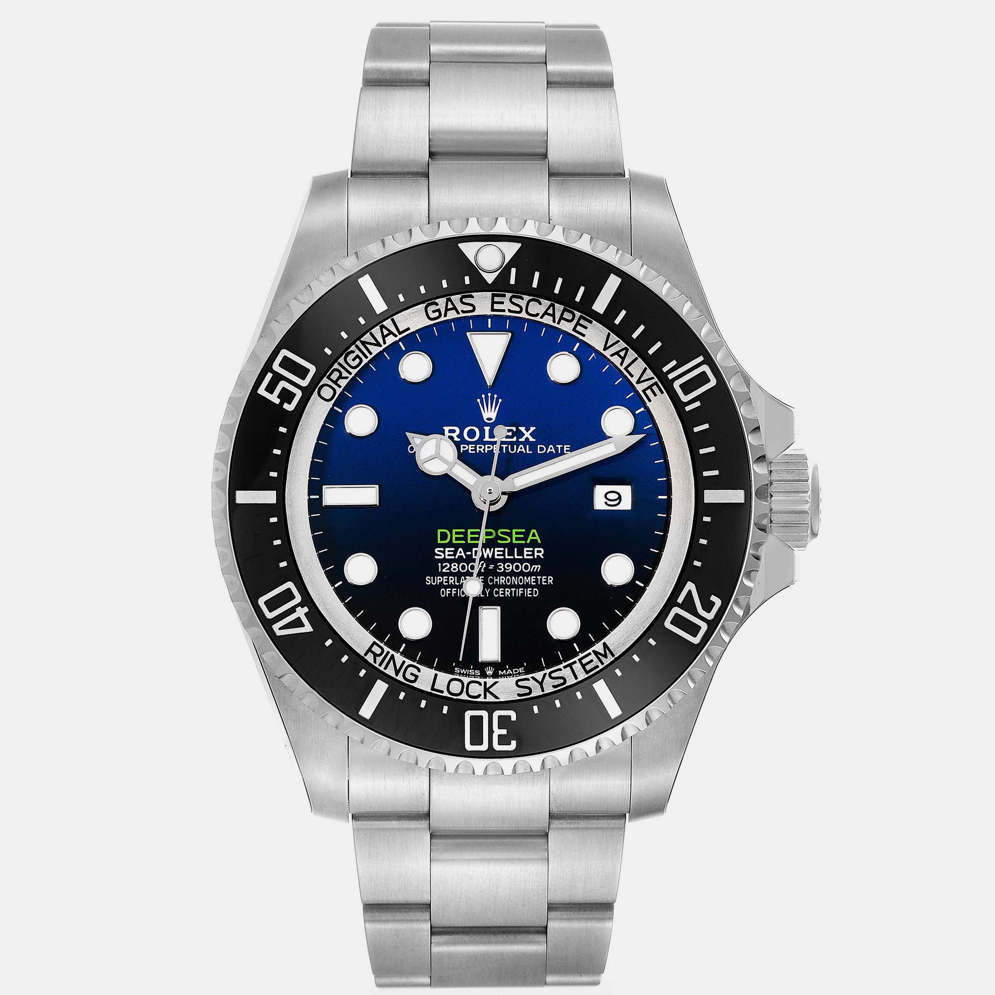 

Rolex Seadweller Deepsea Cameron D-Blue Dial Steel Men's Watch 44 mm, Multicolor