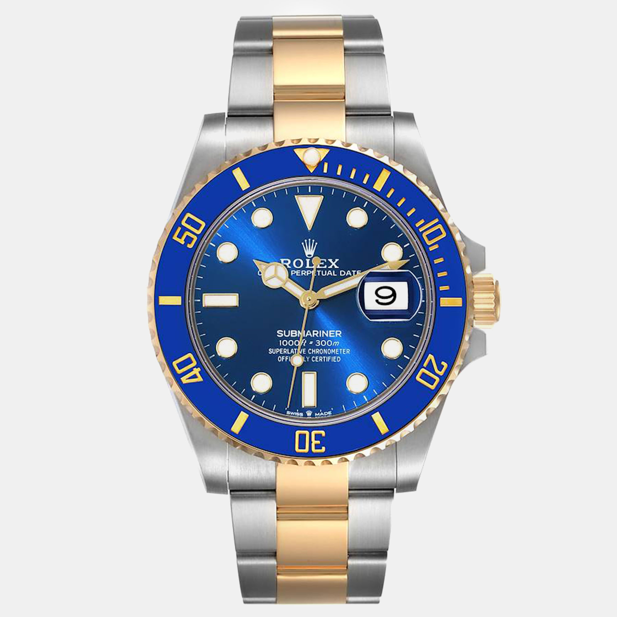 

Rolex Submariner Steel Yellow Gold Blue Dial Men's Watch 41 mm