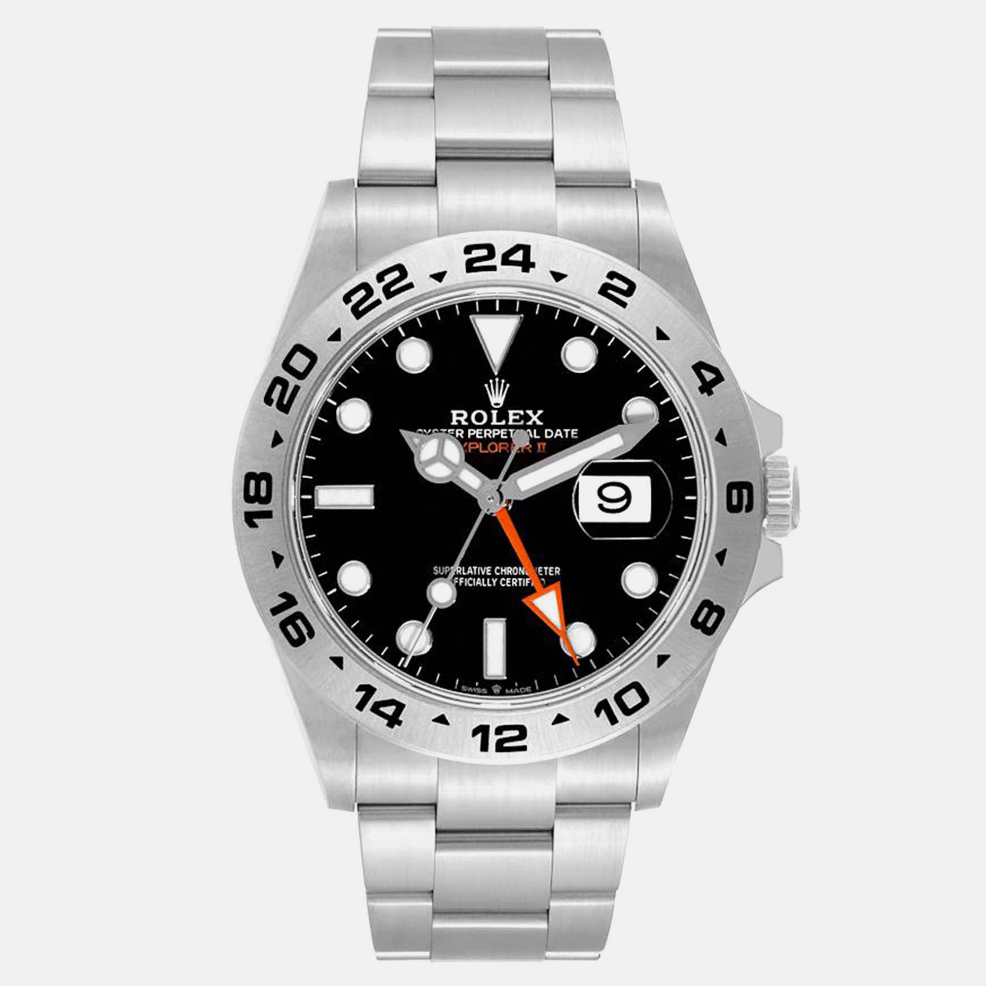 

Rolex Explorer II Black Dial Steel Men's Watch 42 mm