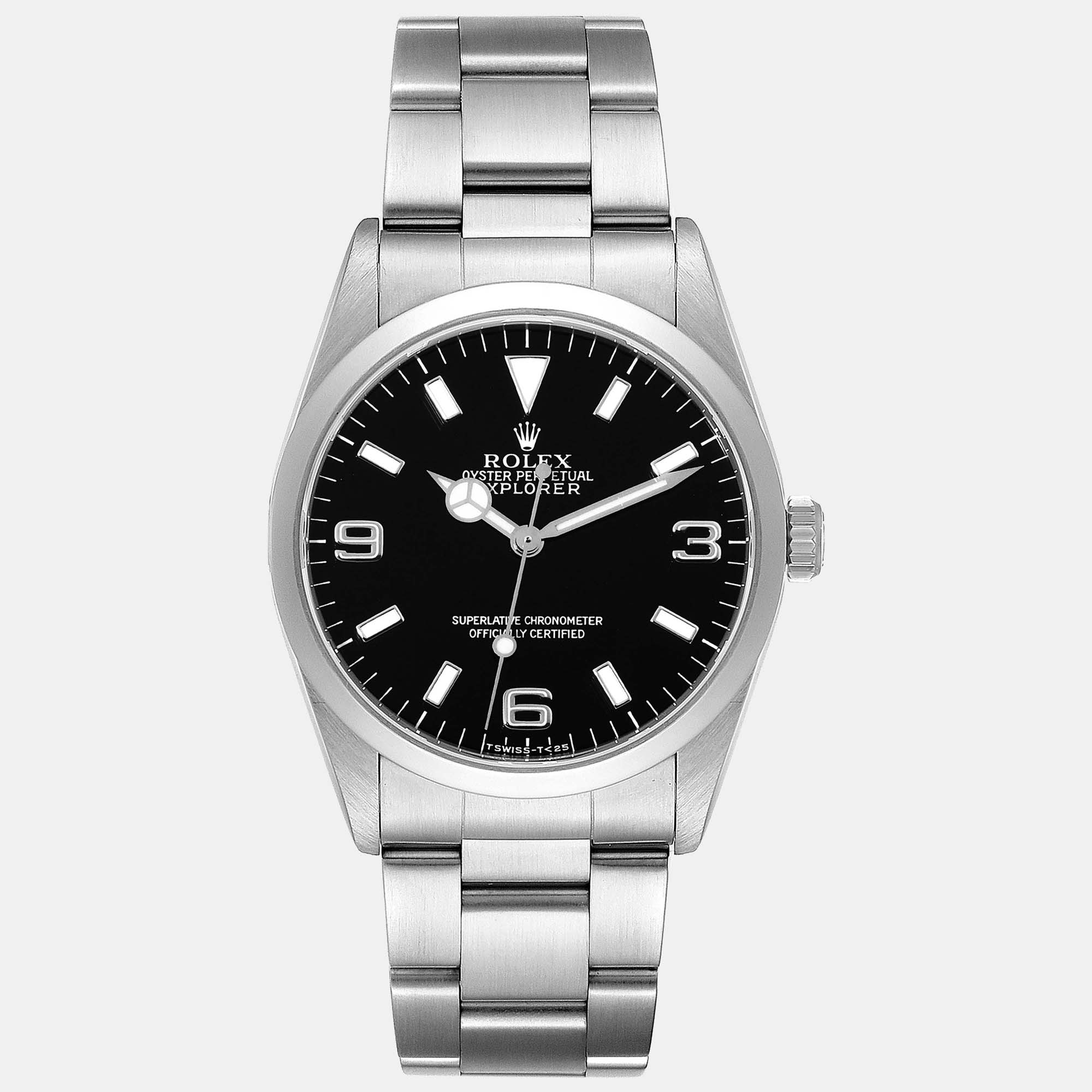 

Rolex Explorer I Black Dial Steel Men's Watch 36 mm