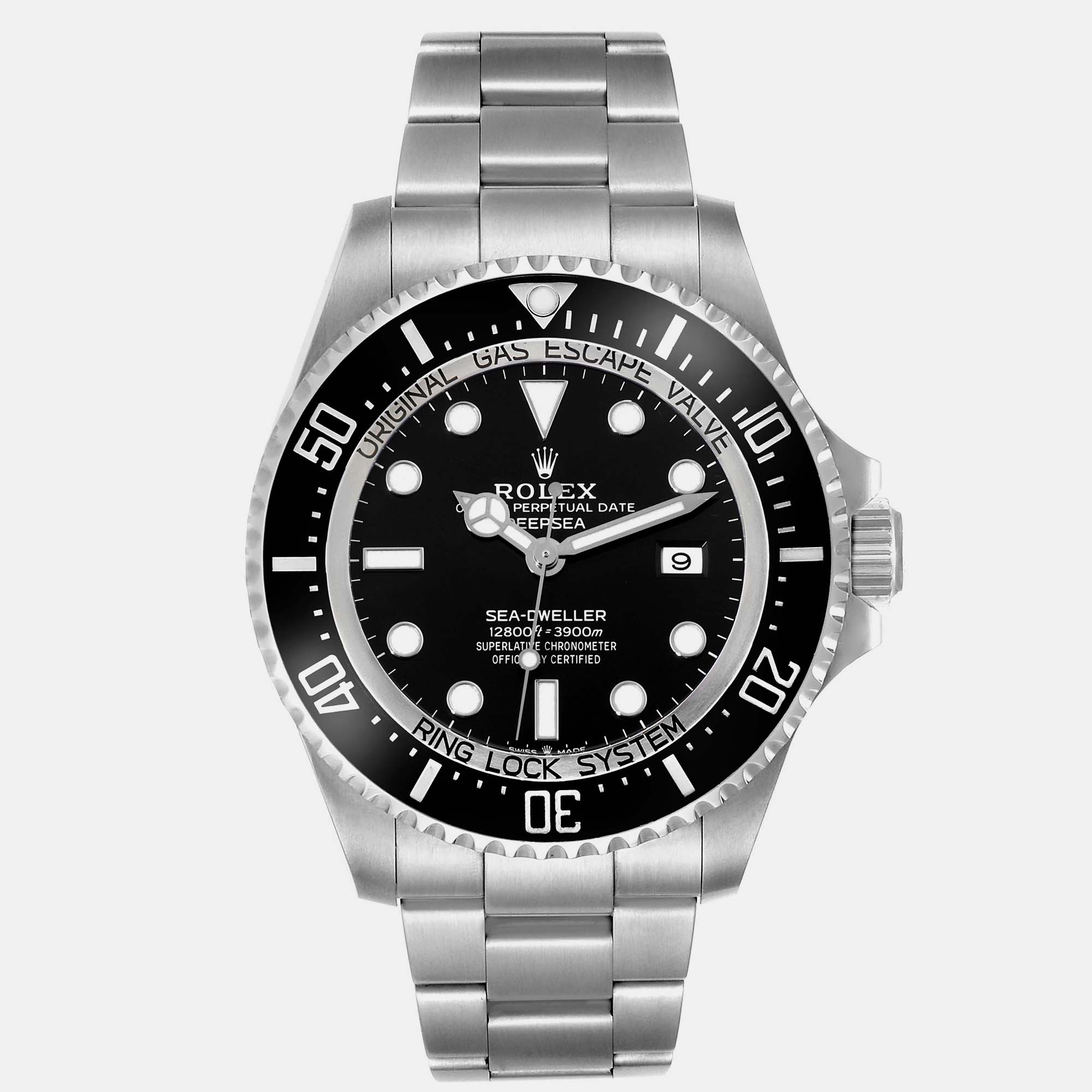 

Rolex Seadweller Deepsea Black Dial Steel Men's Watch 44 mm